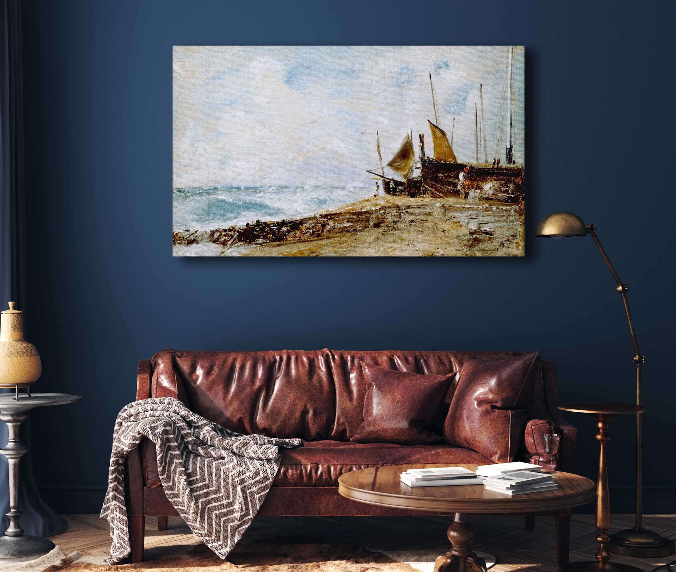 Coast Scene Near Brighton by John Constable - Image 4