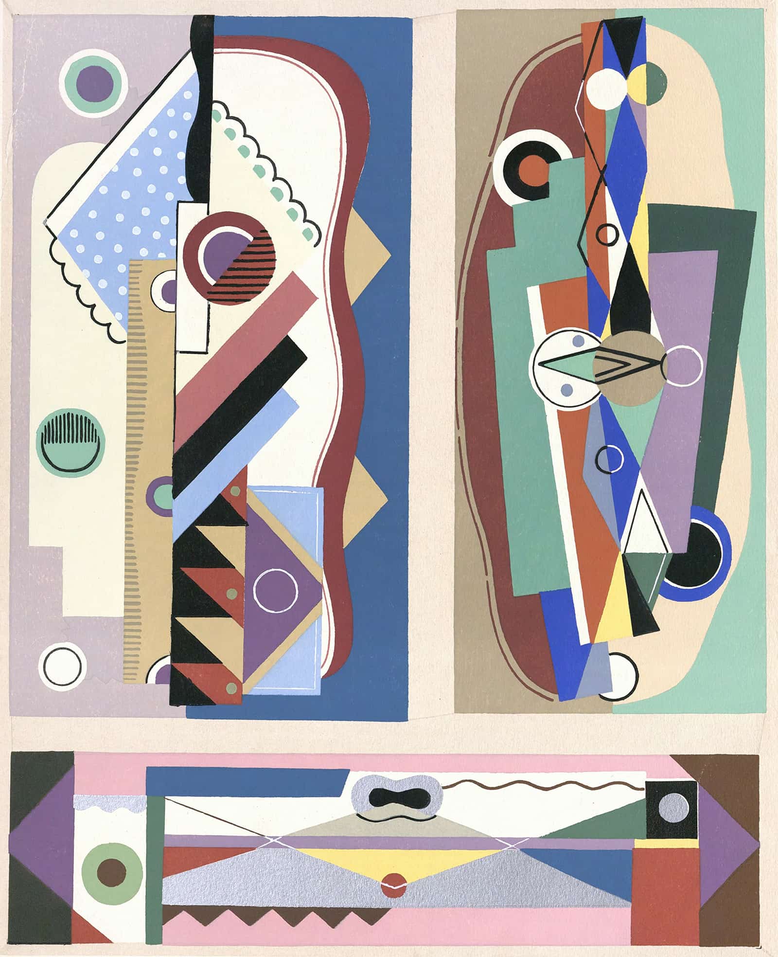 Collection Decors Et Couleurs Pl  by Georges Valmier - Image 19