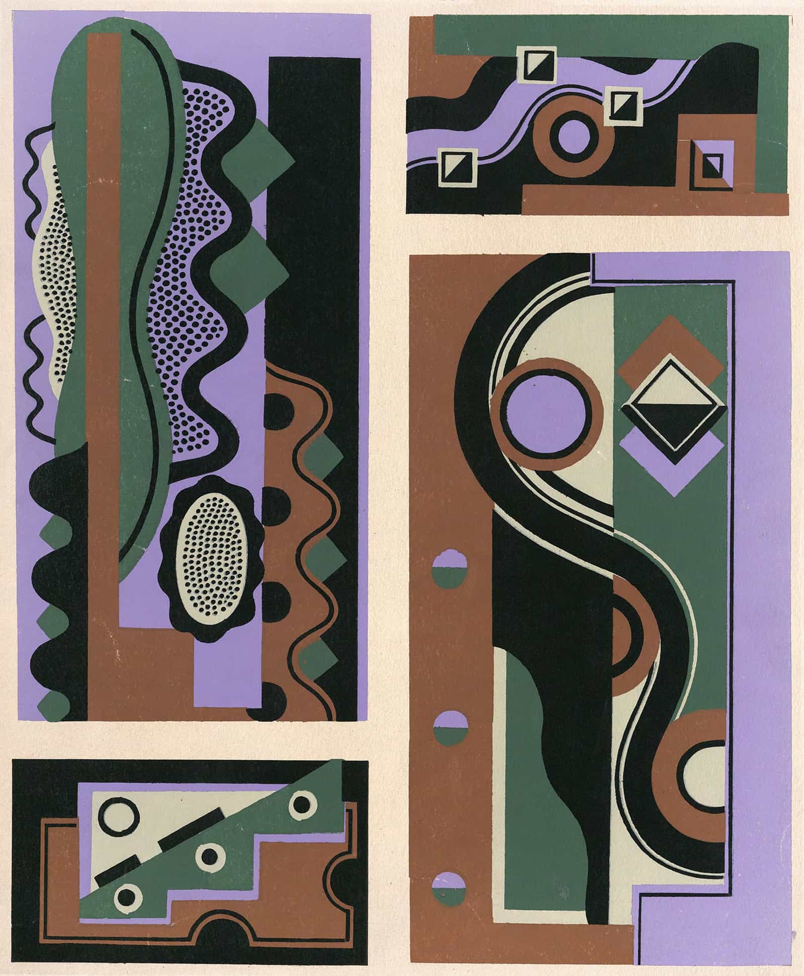 Collection Decors Et Couleurs Pl  by Georges Valmier - Image 20