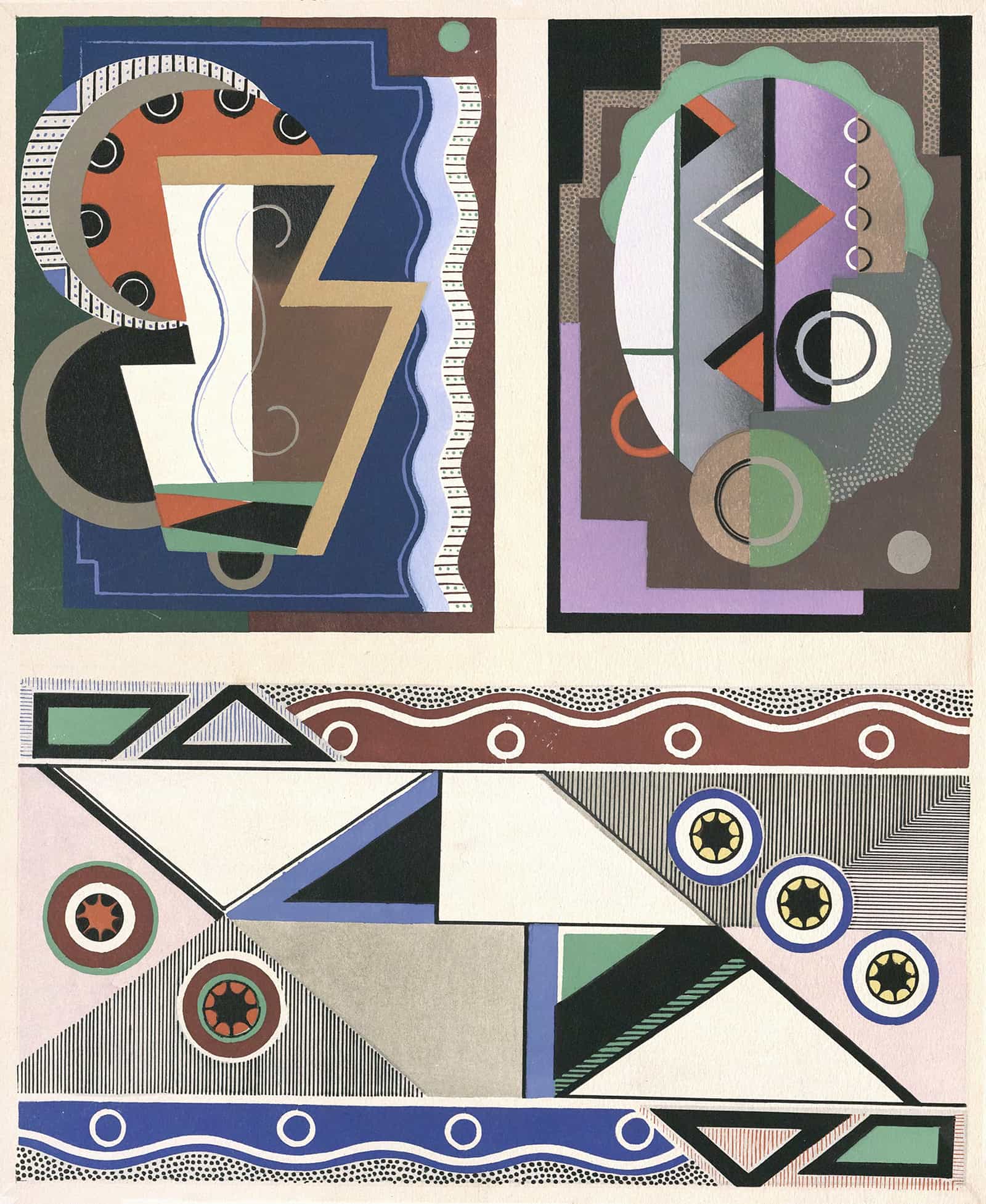 Collection Decors Et Couleurs Pl  by Georges Valmier - Image 21