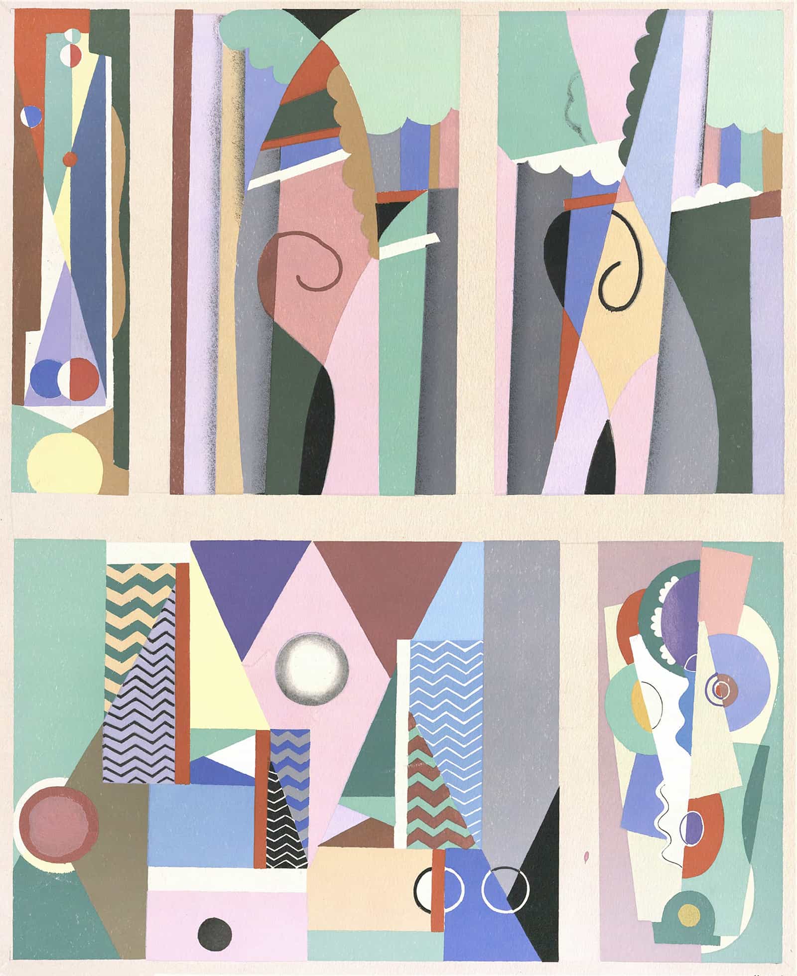 Collection Decors Et Couleurs Pl  by Georges Valmier - Image 22