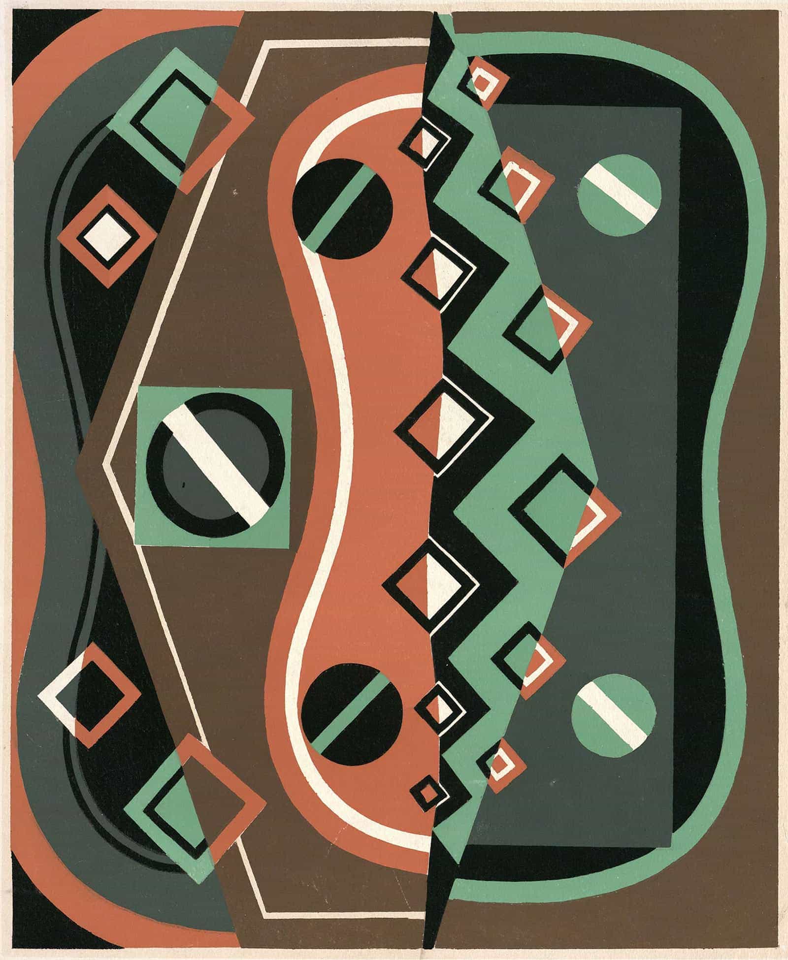 Collection Decors Et Couleurs Pl  by Georges Valmier - Image 23