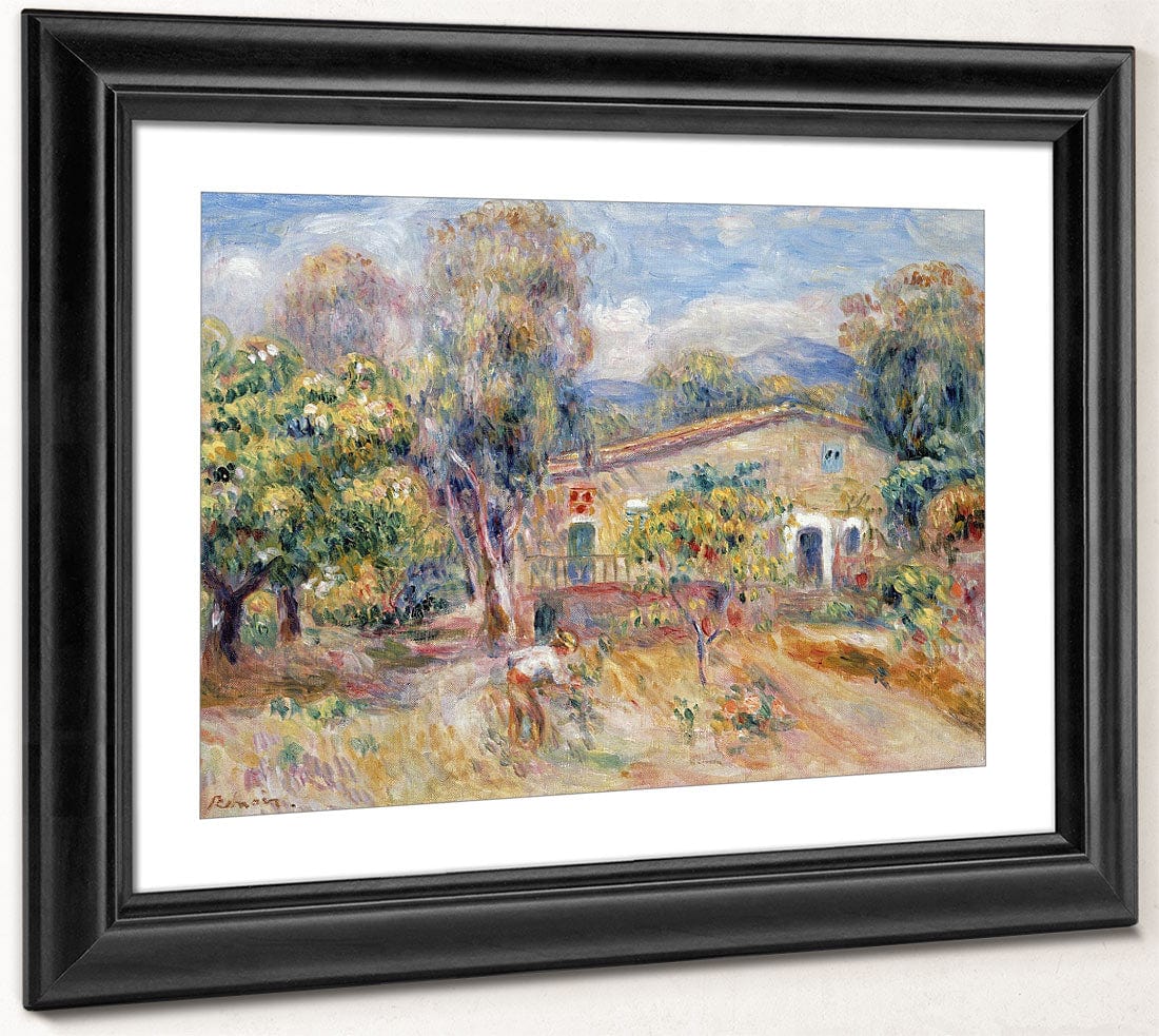 Collettes Farmhouse, Cagnes By Pierre Auguste Renoir - Image 2