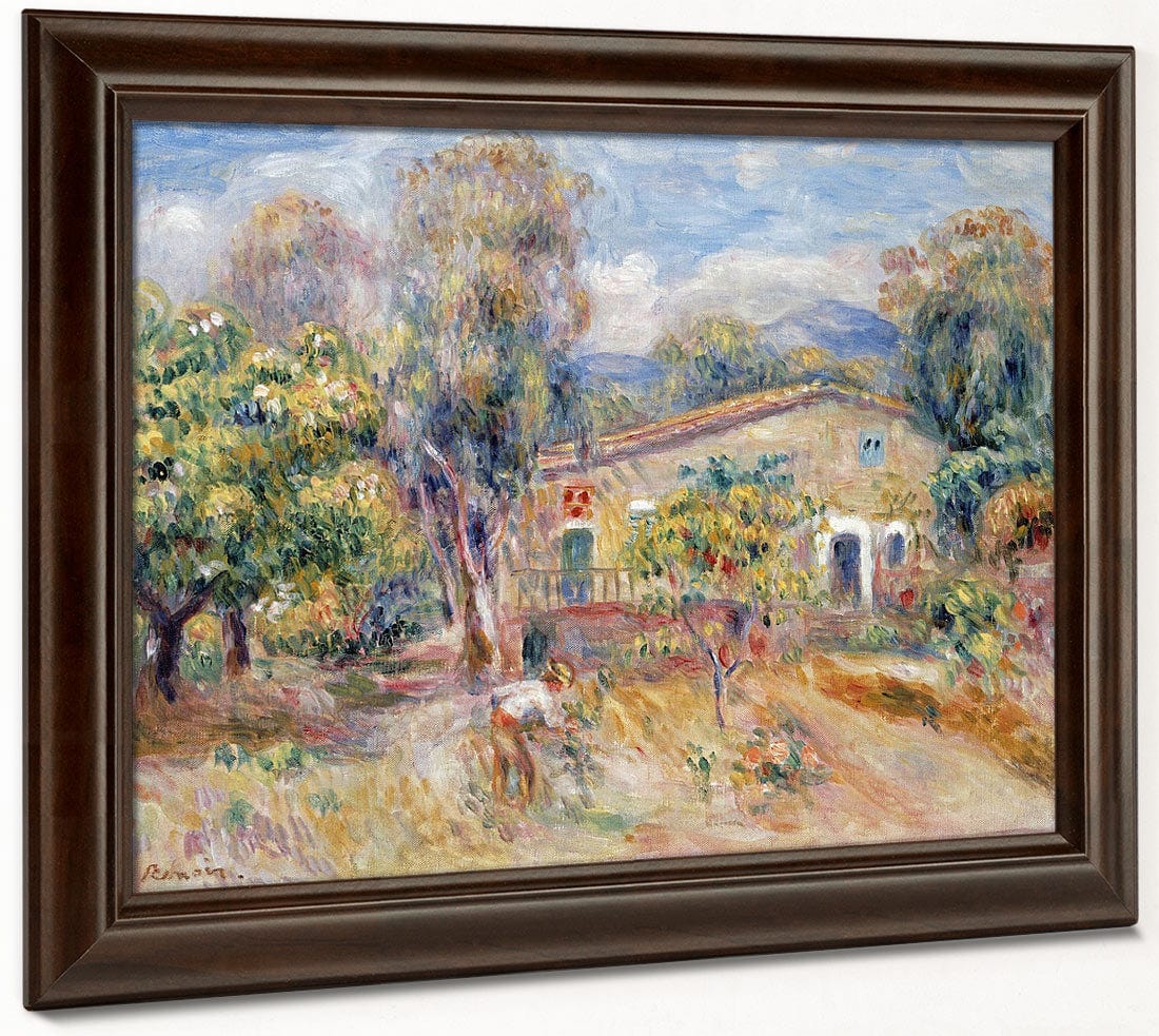 Collettes Farmhouse, Cagnes By Pierre Auguste Renoir - Image 4