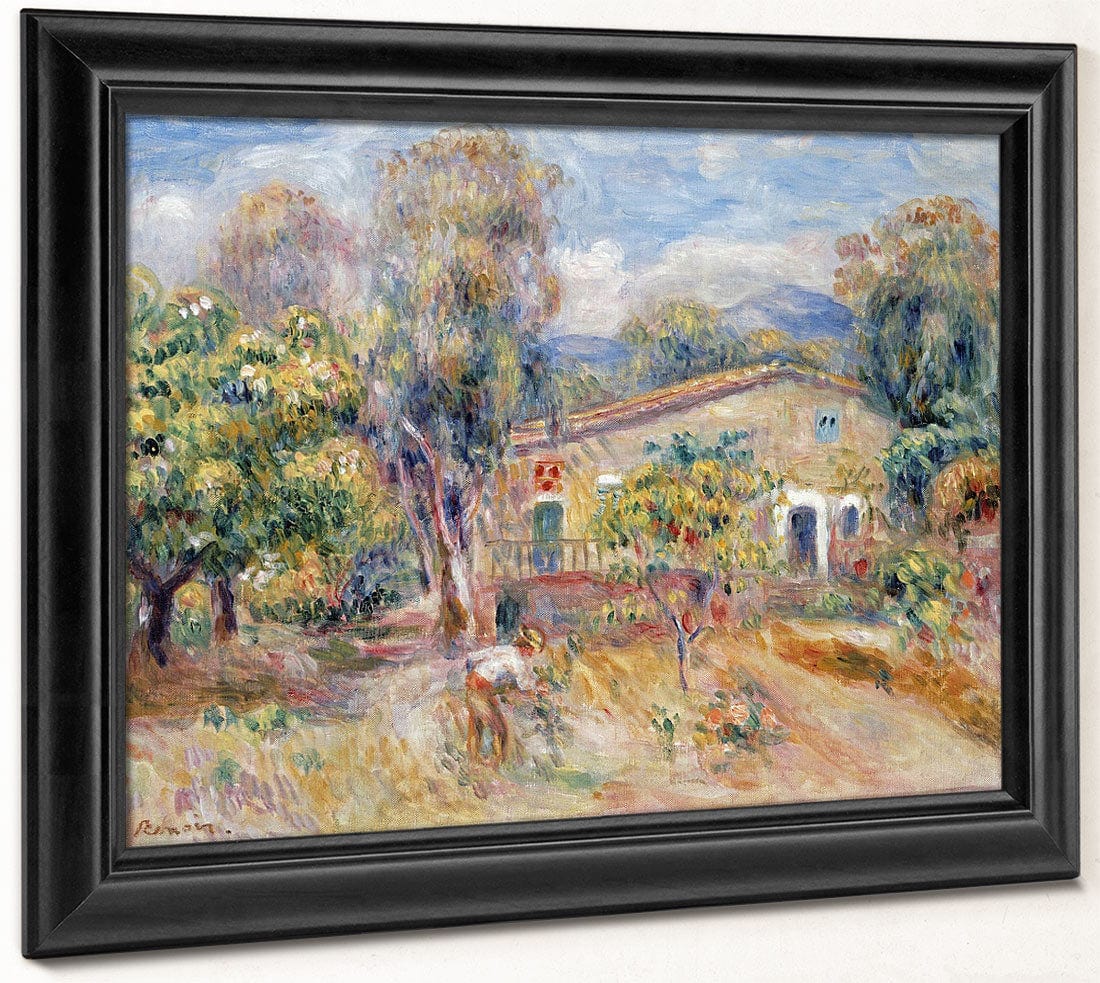 Collettes Farmhouse, Cagnes By Pierre Auguste Renoir - Image 6