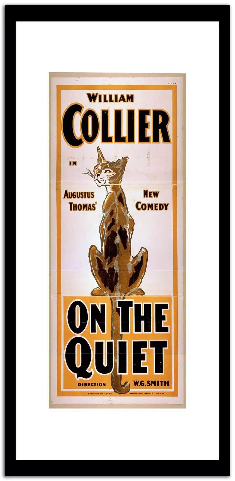 Collier On The Quiet Vintage Poster