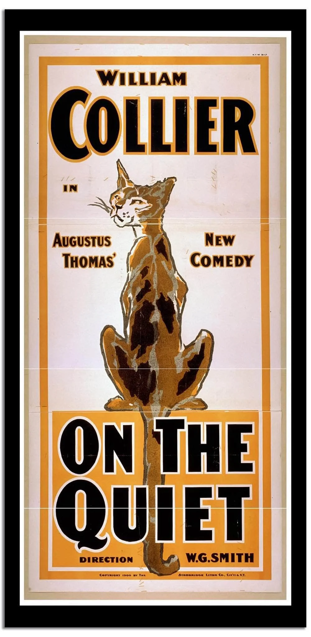 Collier On The Quiet Vintage Poster - Image 2