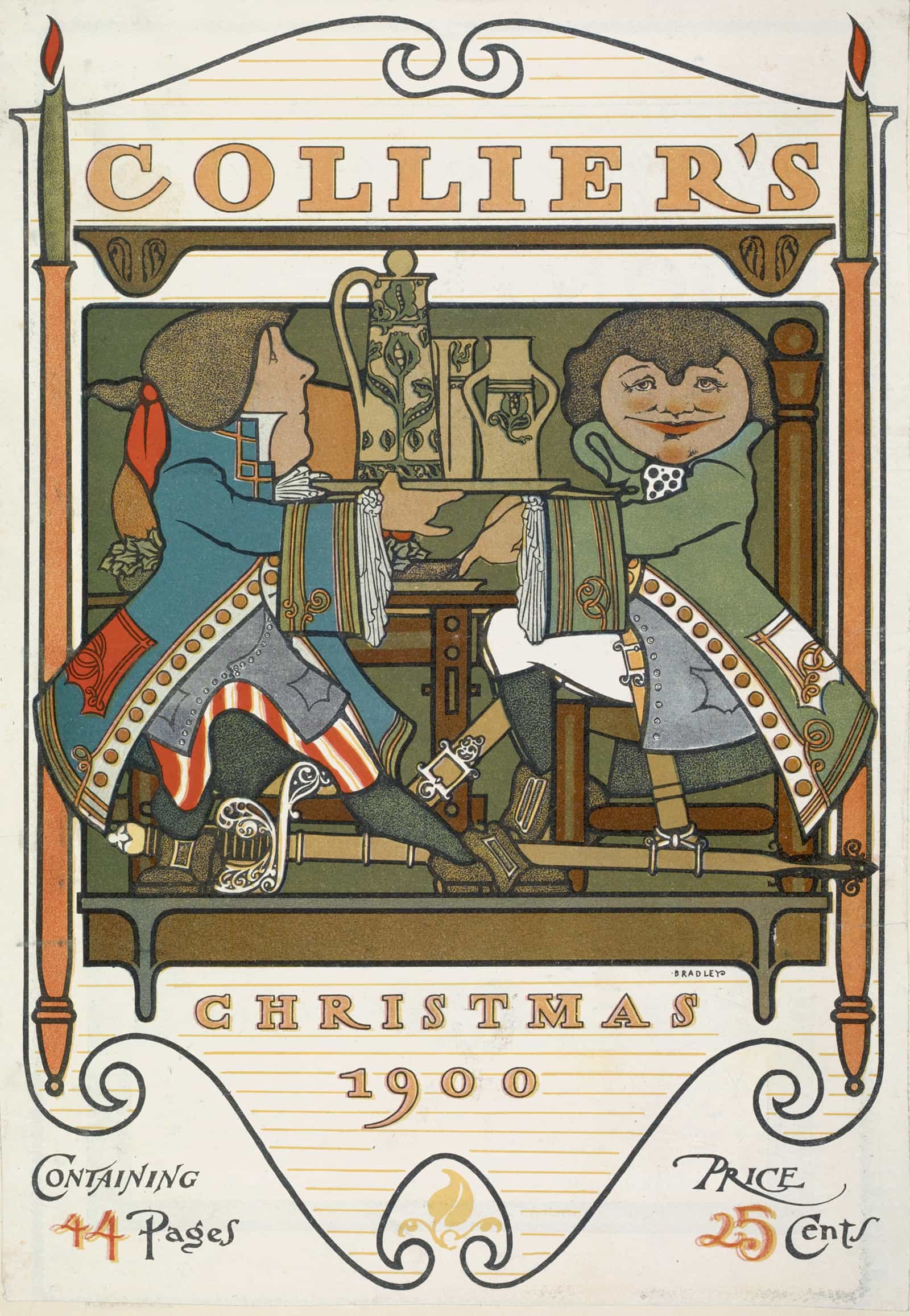 Colliers Christmas by Will Bradley