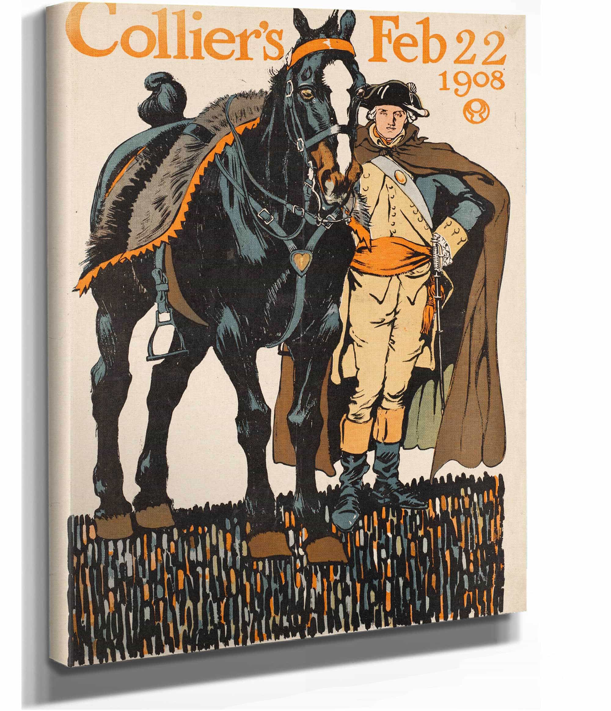 Colliers Feb  by Edward Penfield - Image 2