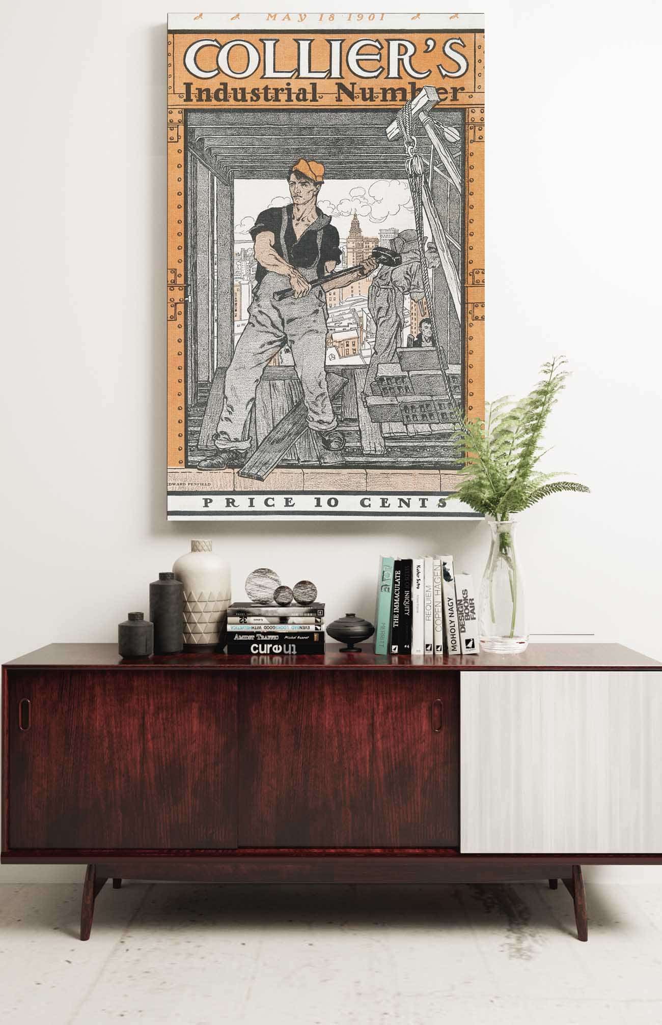 Colliers Industrial Number by Edward Penfield - Image 2
