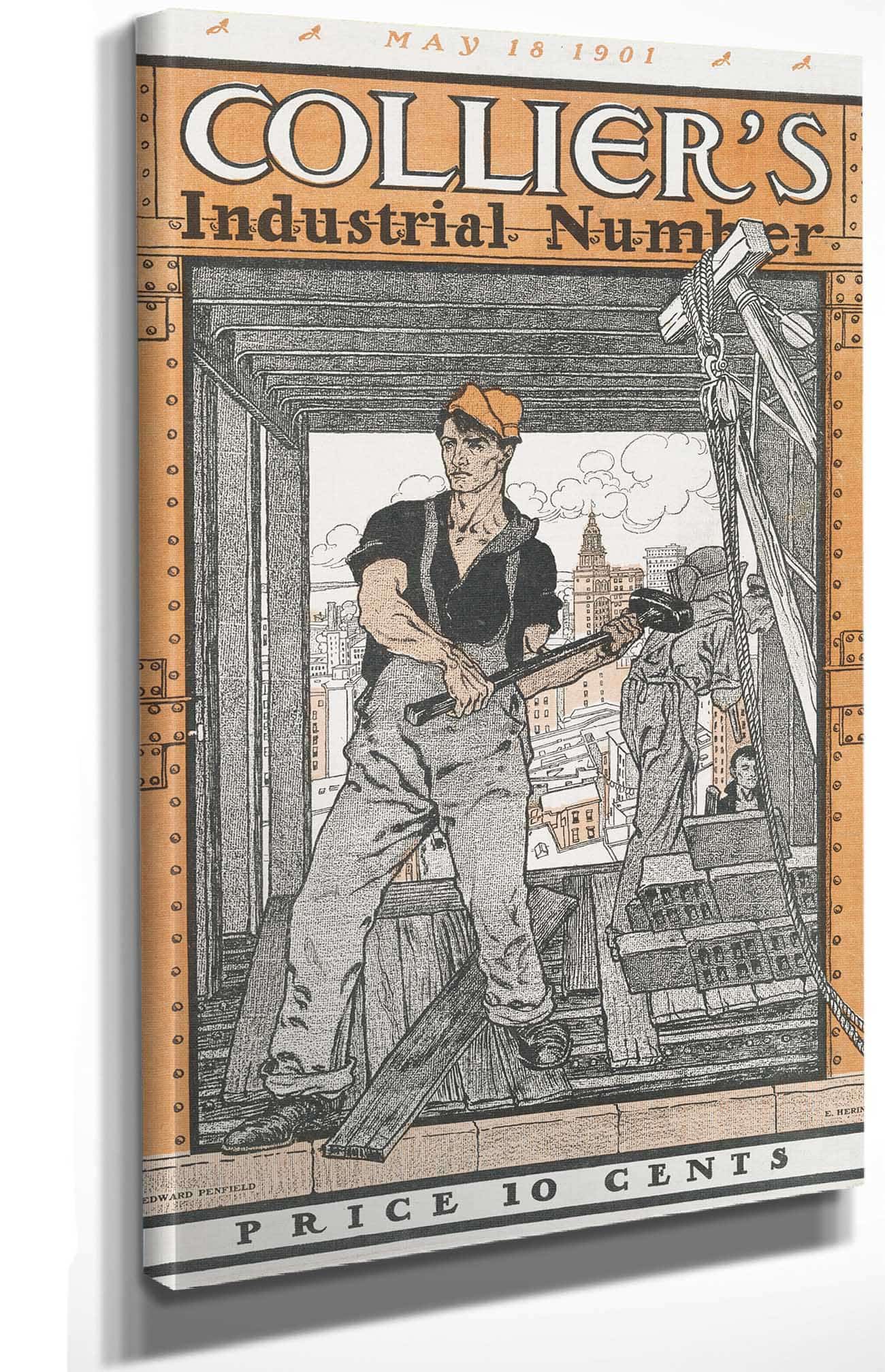 Colliers Industrial Number by Edward Penfield - Image 4
