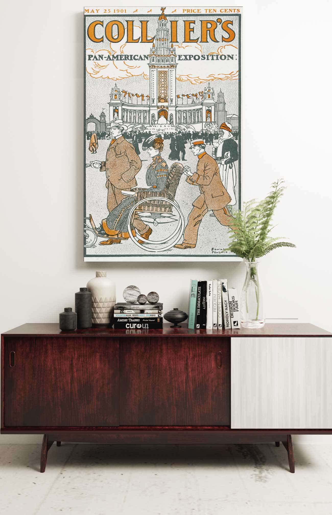 Colliers Pan American Exposition by Edward Penfield - Image 2