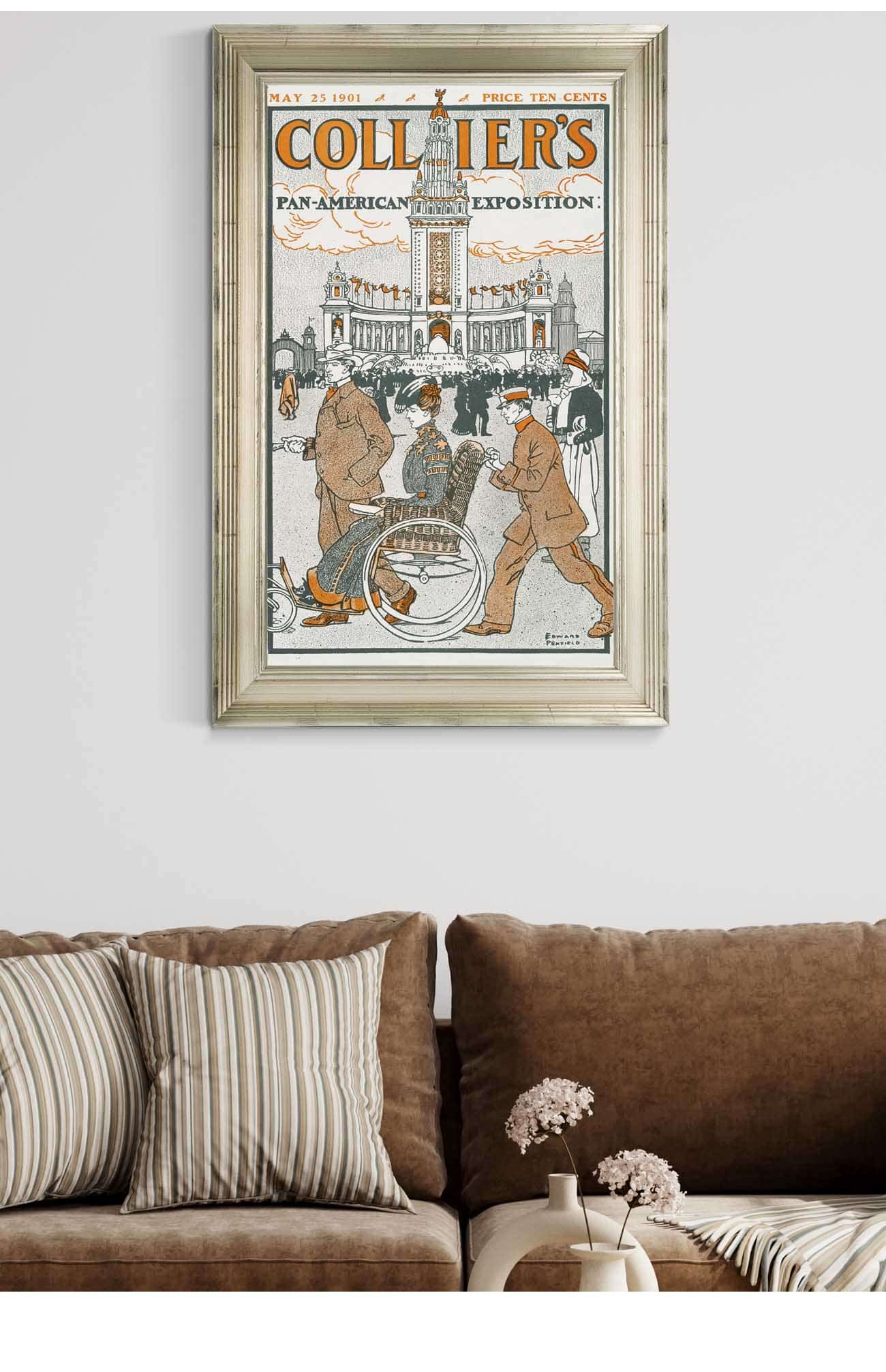Colliers Pan American Exposition by Edward Penfield - Image 5