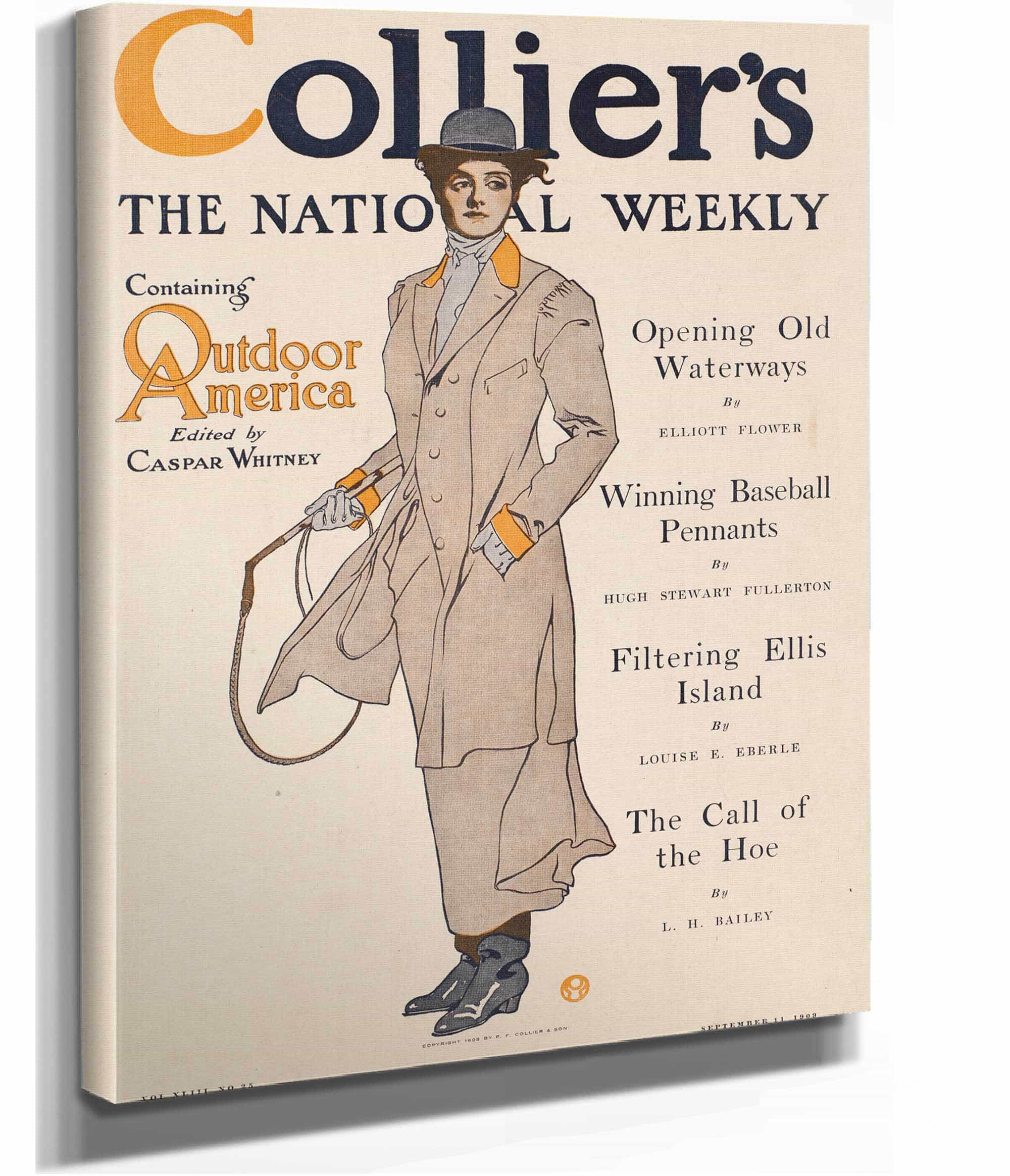 Colliers The National Weekly Containing Outdoor America by Edward Penfield - Image 2
