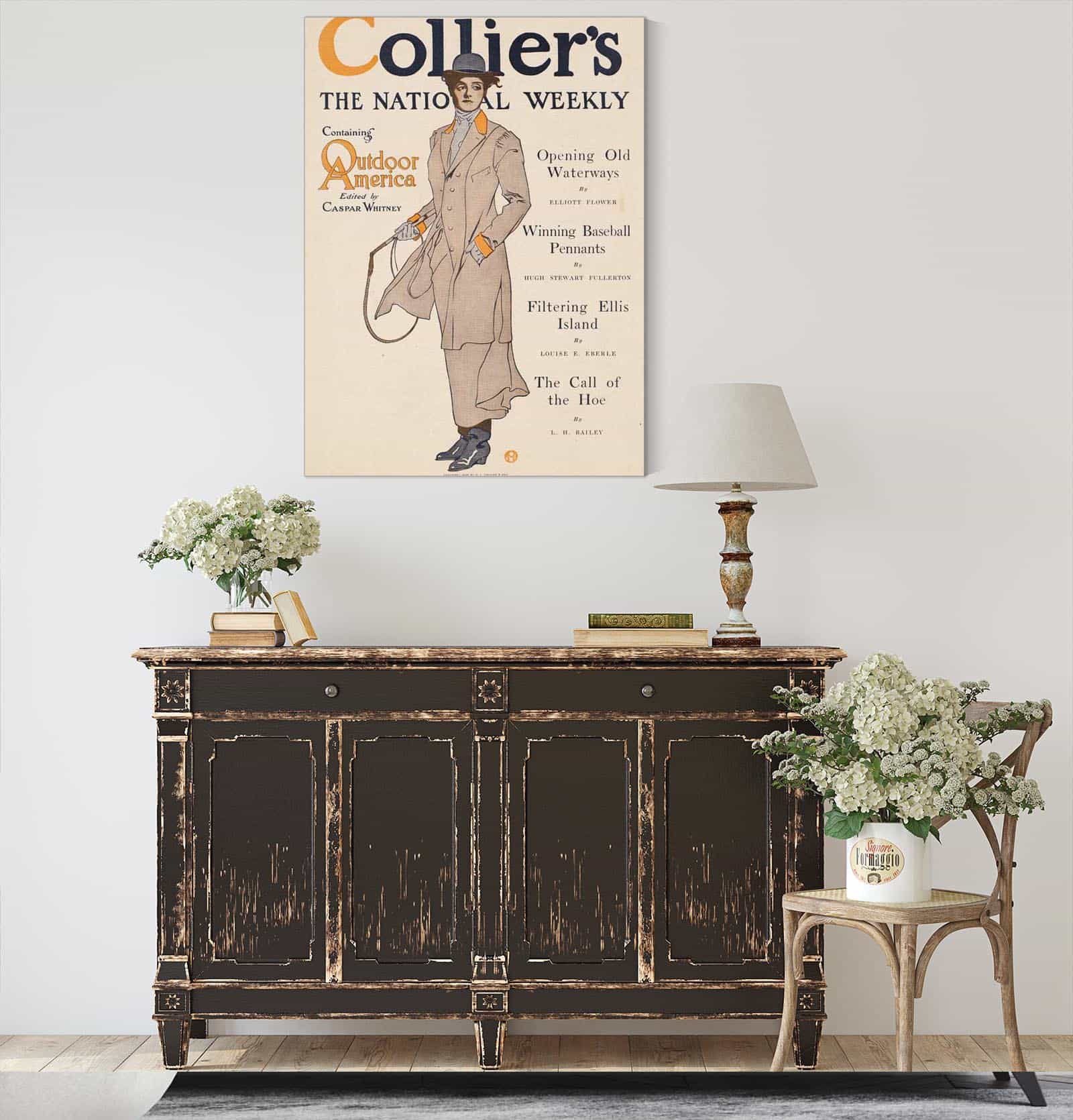 Colliers The National Weekly Containing Outdoor America by Edward Penfield - Image 4