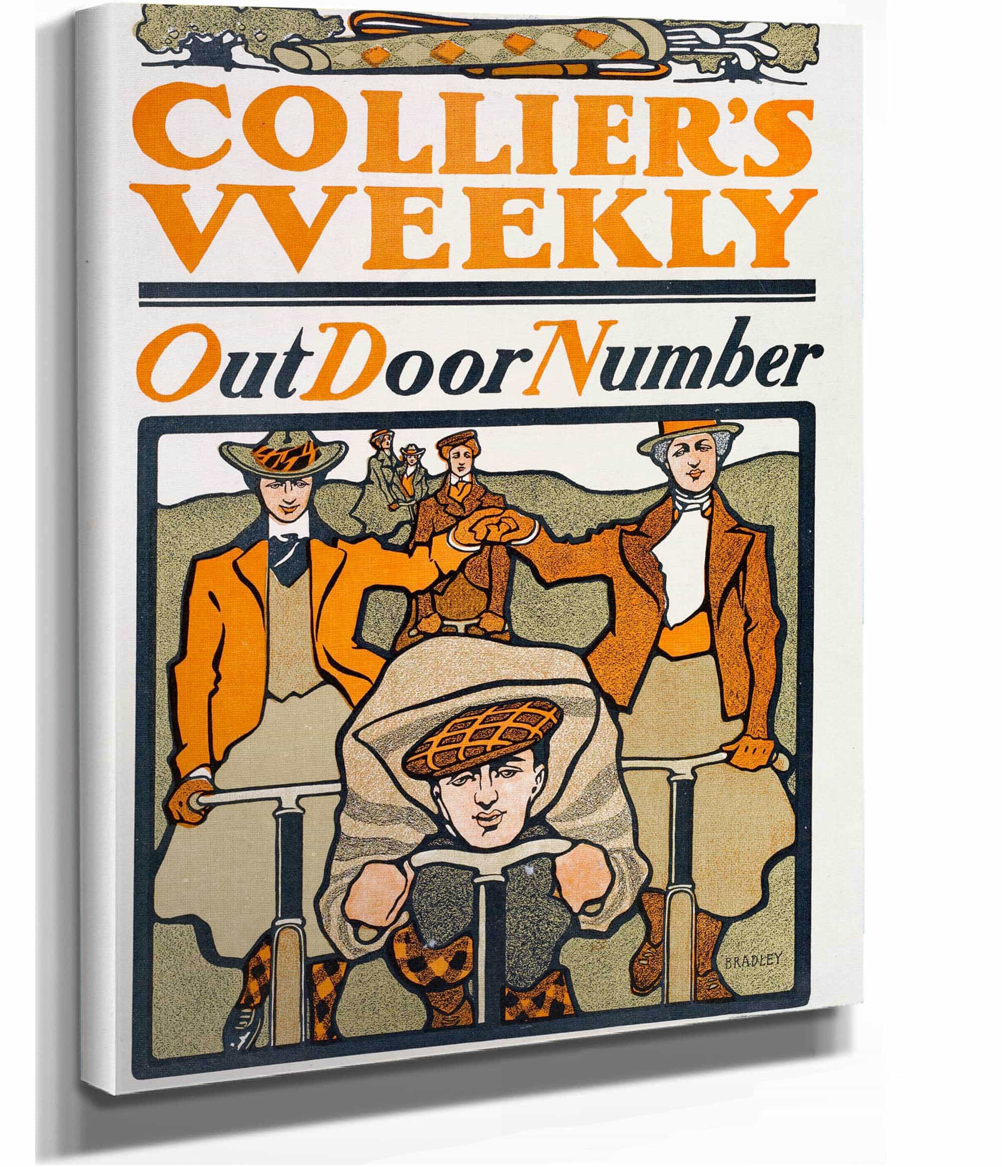 Colliers Weekly Out Door Number by Will Bradley - Image 2