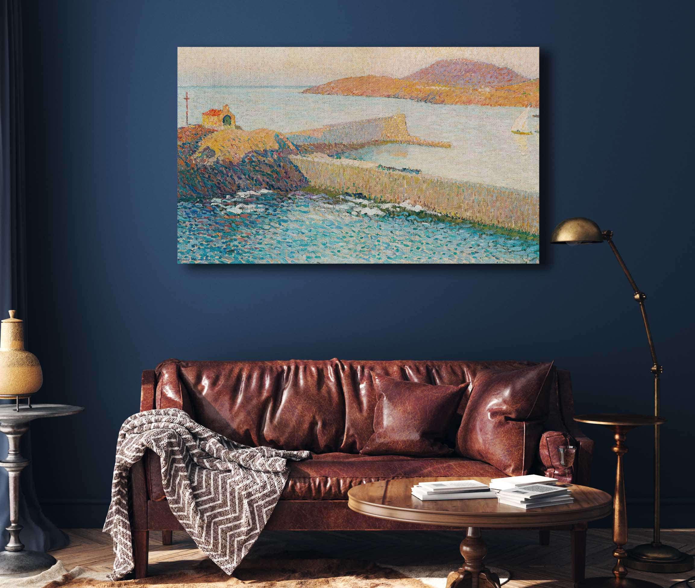 Collioure La Chapelle Sur La Digue by Henri Martin - Image 4