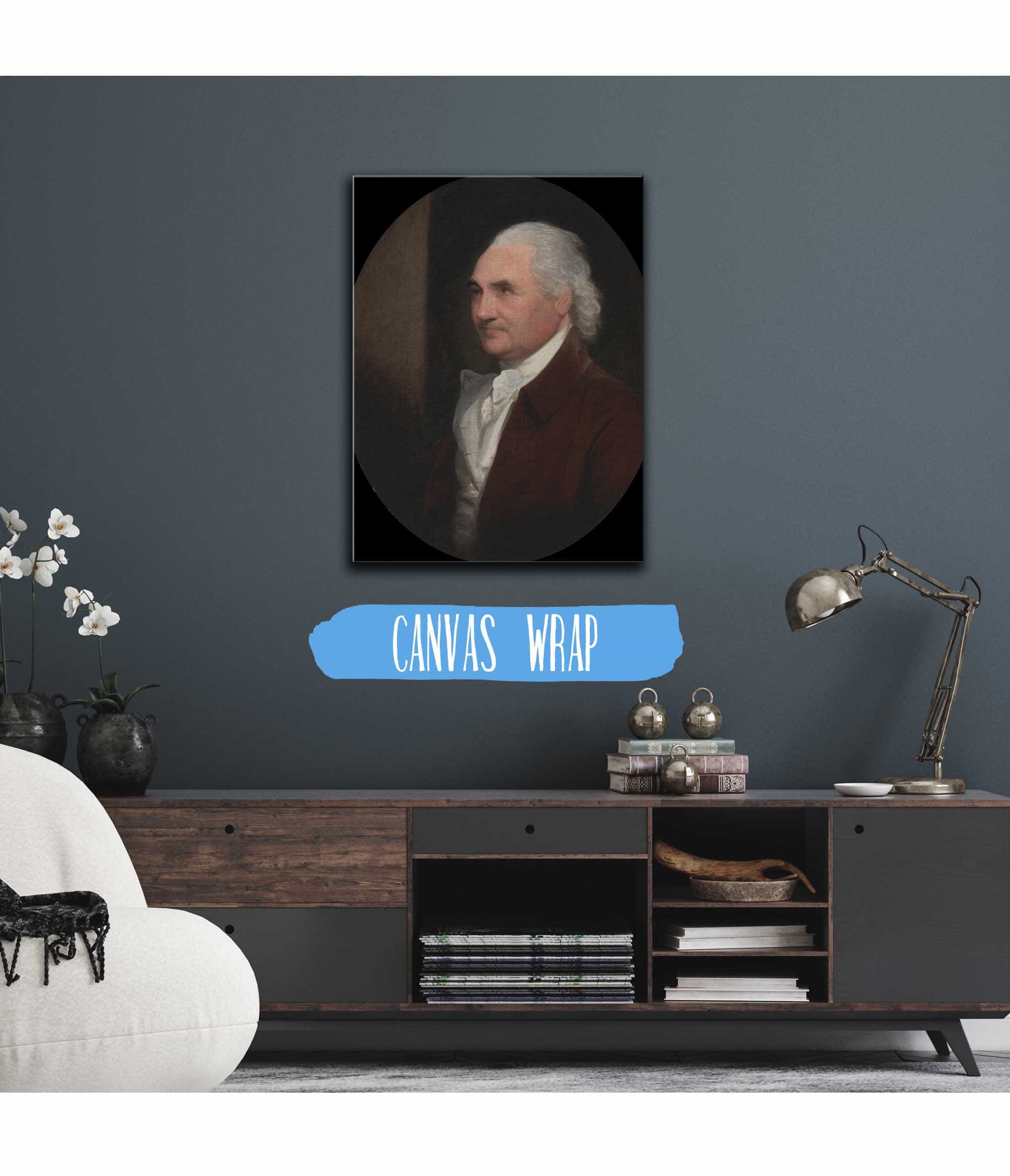 Colonel Isaac Barre by Gilbert Stuart - Image 3