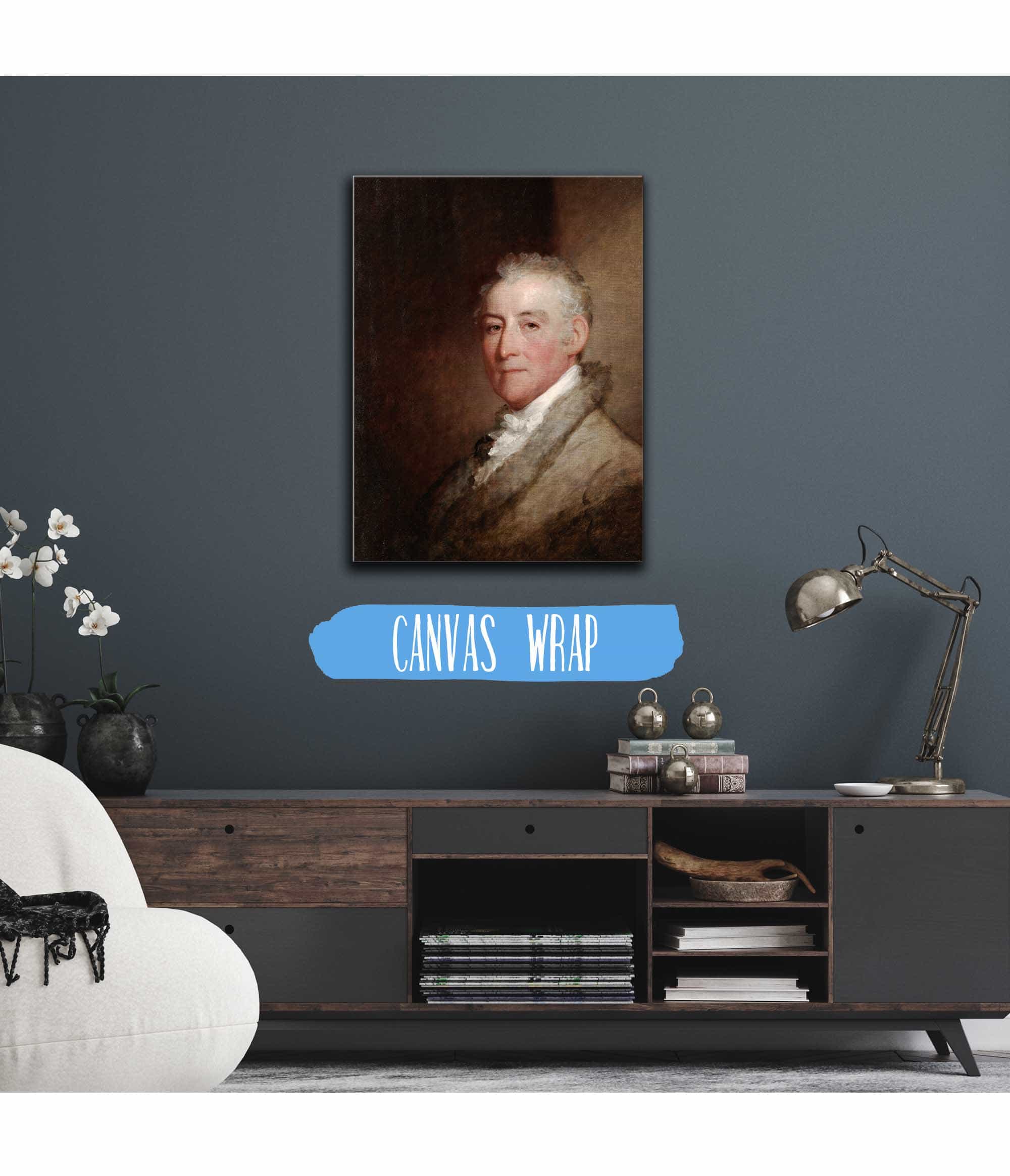 Colonel John Trumbull by Gilbert Stuart - Image 3