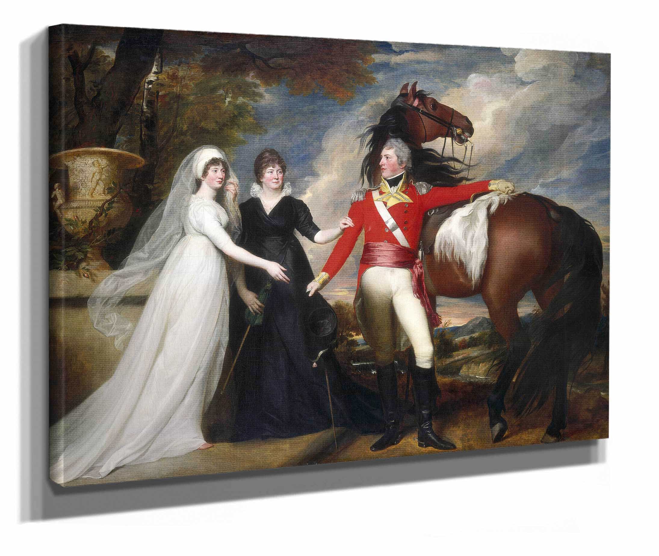 Colonel William Fitch And His Sisters Sarah And Ann Fitch by John Singleton Copley - Image 2