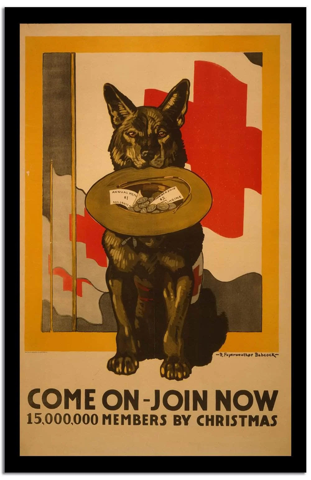 Come On Join Now Vintage Poster - Image 2