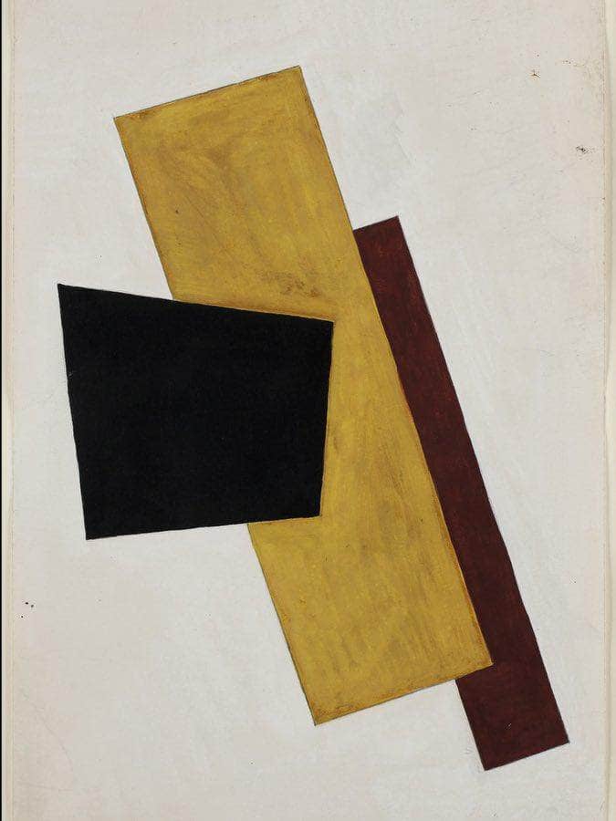Composition 1917 32X21Cm Berardo Collection Museum 102 457 By Liubov Popova - Image 5