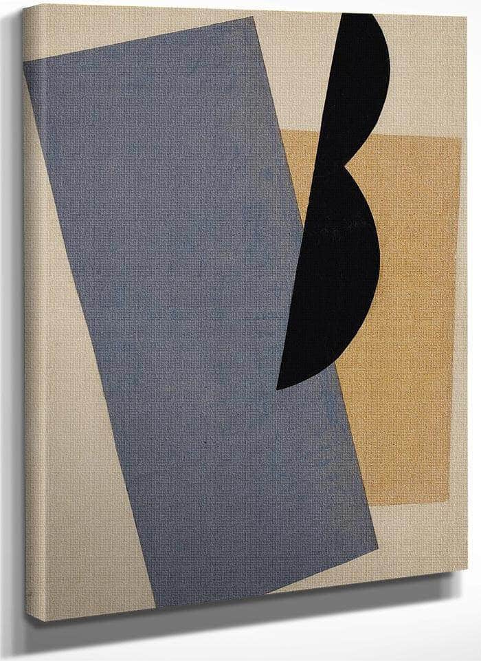 Composition Blue Yellow Black 1920 44X29Cm Berardo Collection Museum 102 458 By Liubov Popova