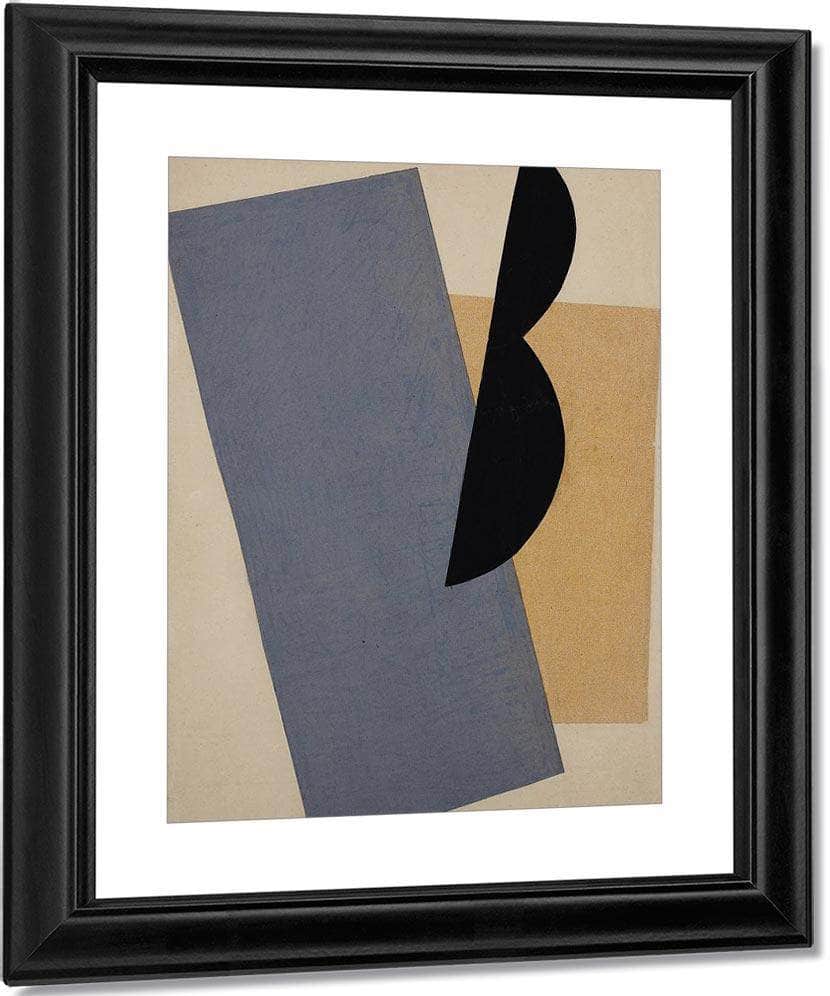 Composition Blue Yellow Black 1920 44X29Cm Berardo Collection Museum 102 458 By Liubov Popova - Image 3