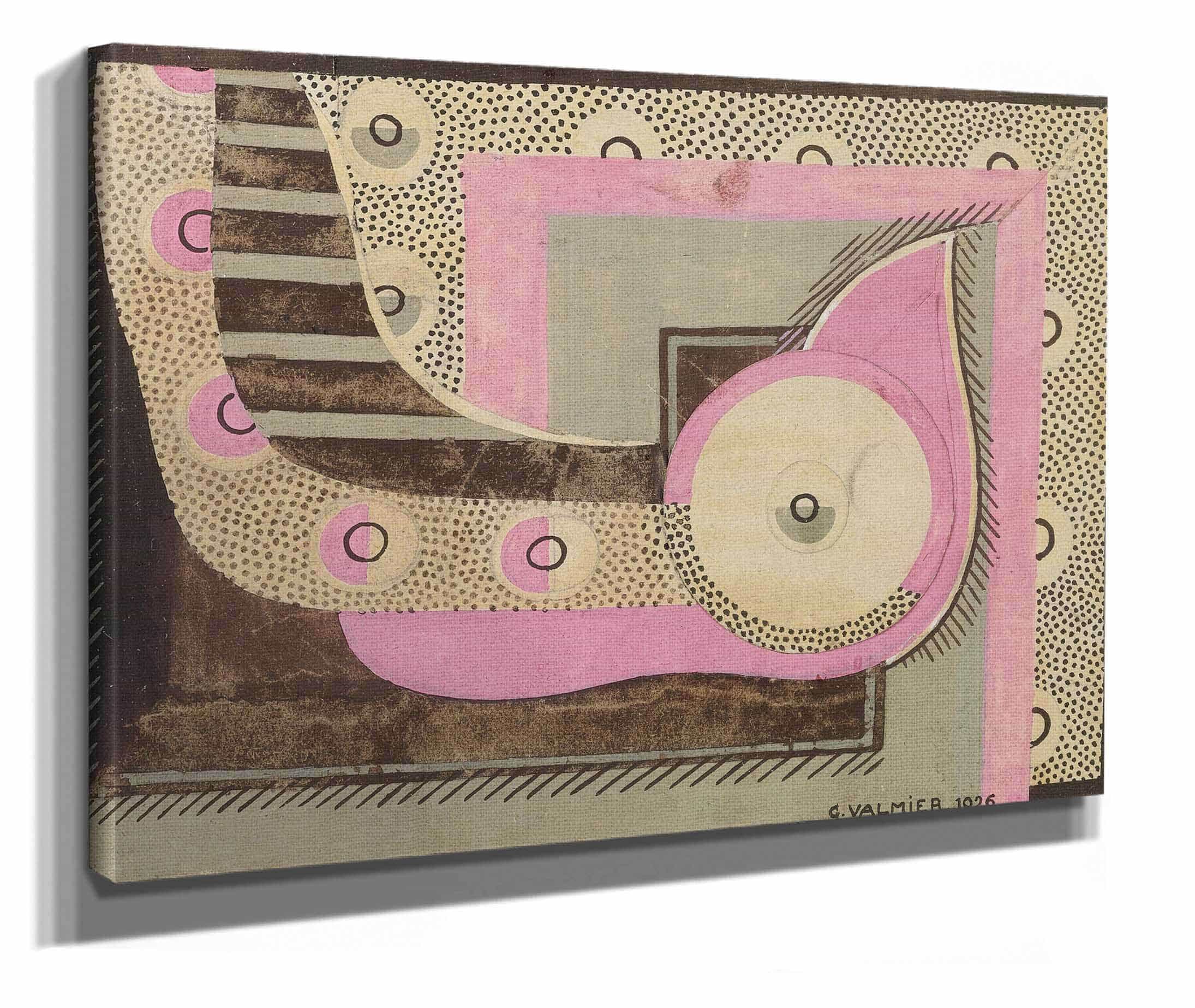 Composition Etude Pour Un Motifs Decoratif by Georges Valmier - Image 2
