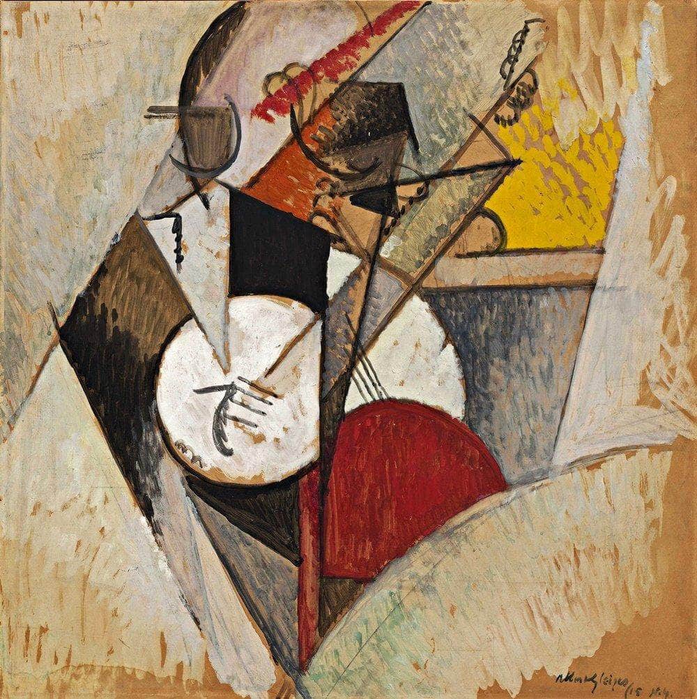 Composition For Jazz Painting Albert Gleizes Canvas Art - Image 5