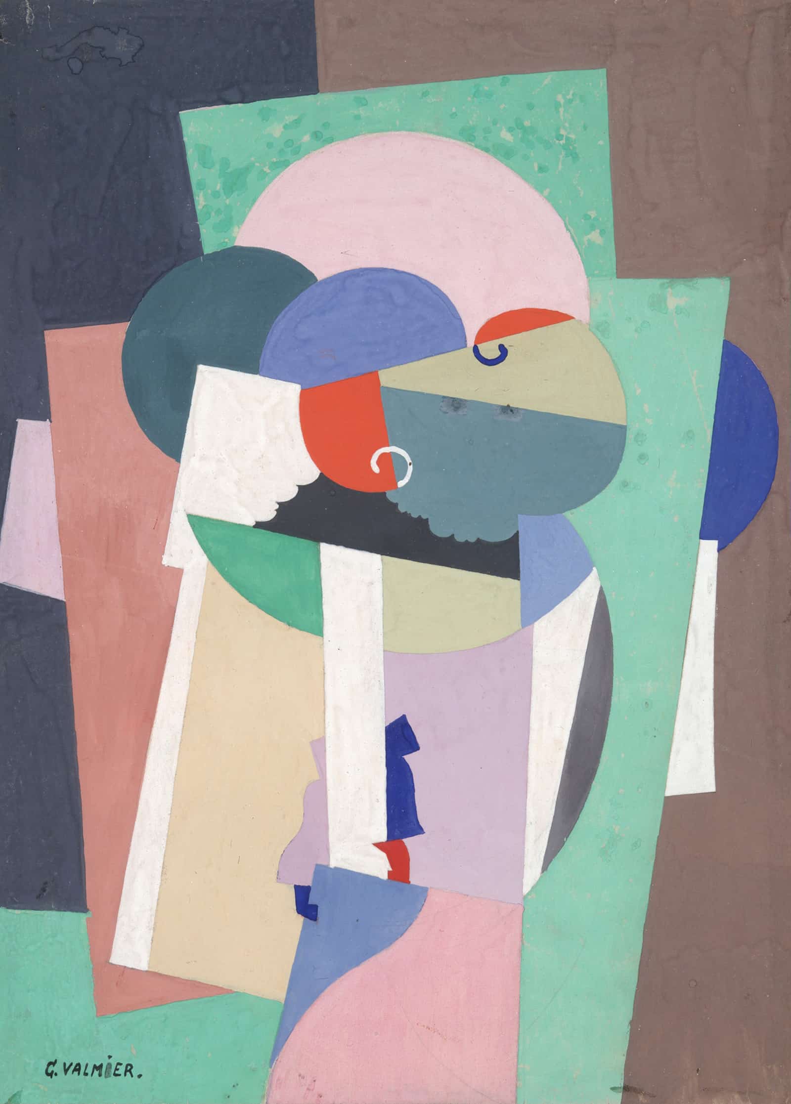 Composition No by Georges Valmier