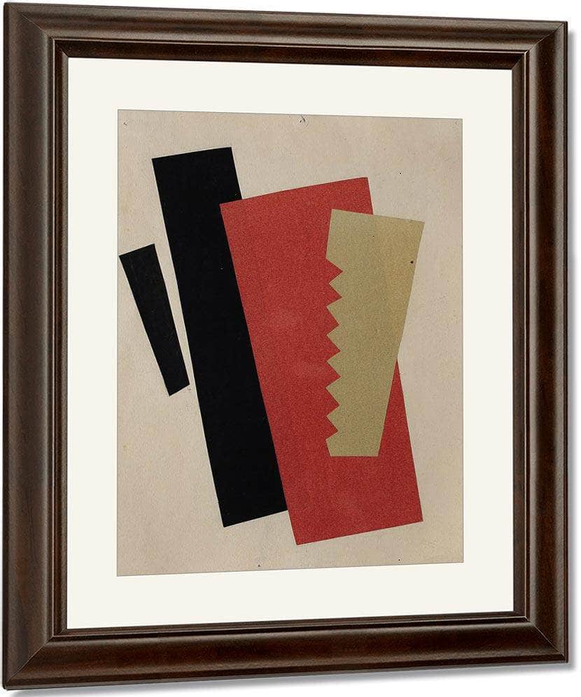 Composition Red Black Gold 1920 29X23Cm Berardo Collection Museum 102 459 By Liubov Popova - Image 4