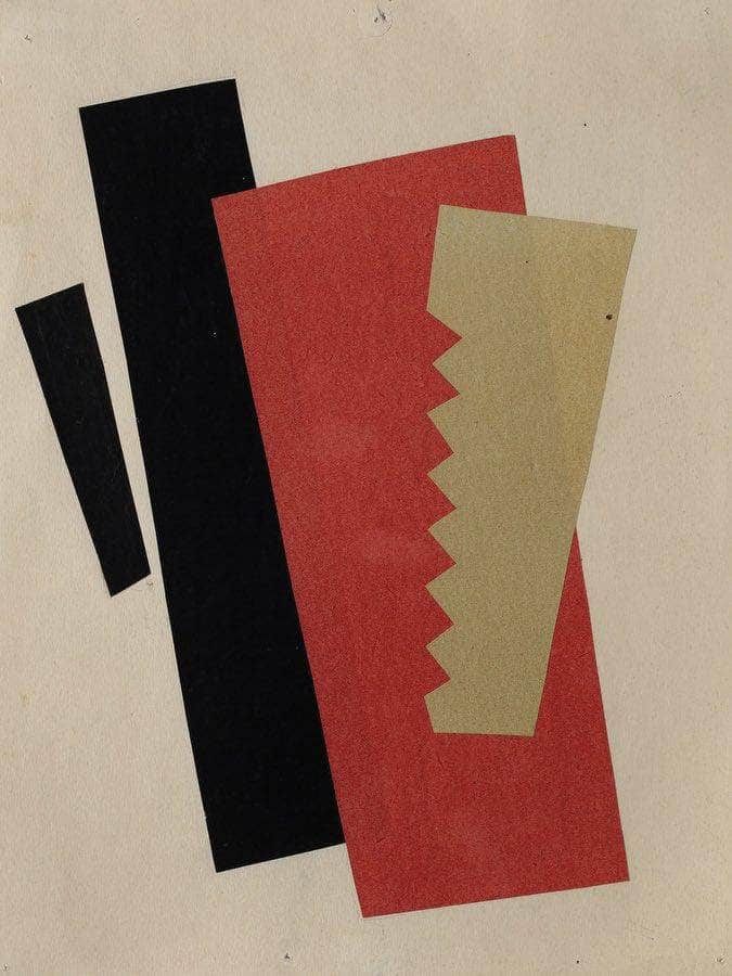 Composition Red Black Gold 1920 29X23Cm Berardo Collection Museum 102 459 By Liubov Popova - Image 6