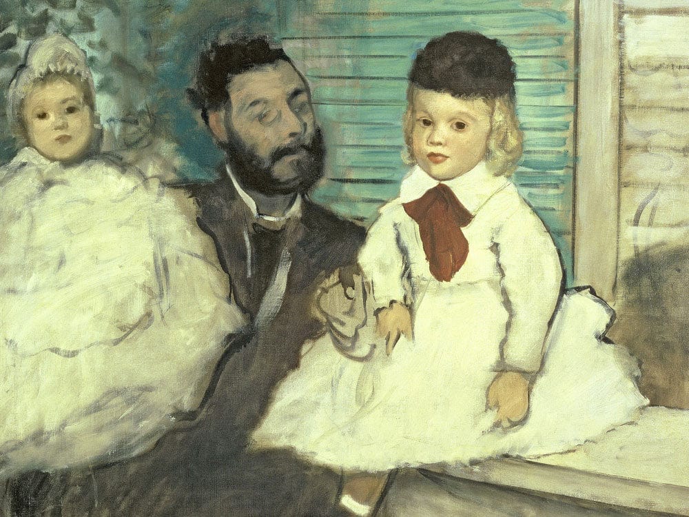 Comte Le Pic And His Sons By Edgar Degas - Image 7
