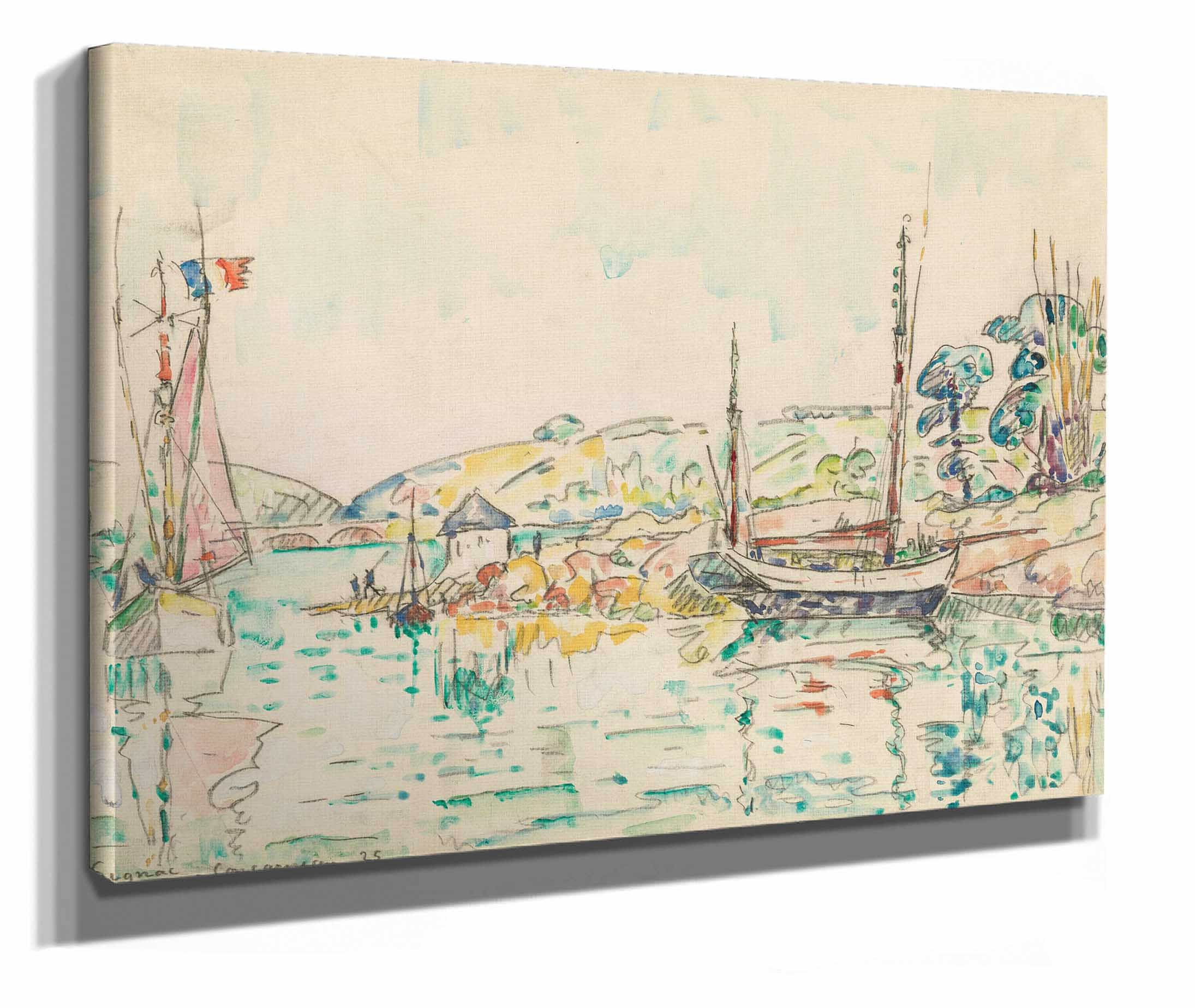 Concarneau by Paul Signac - Image 2