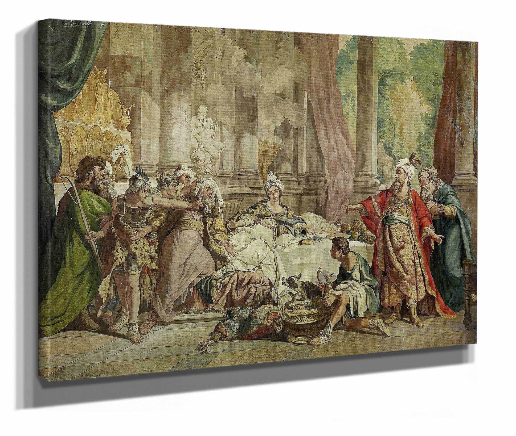 Condemnation Of Hamans From The Book Of Ester by Jean Francois De Troy - Image 2