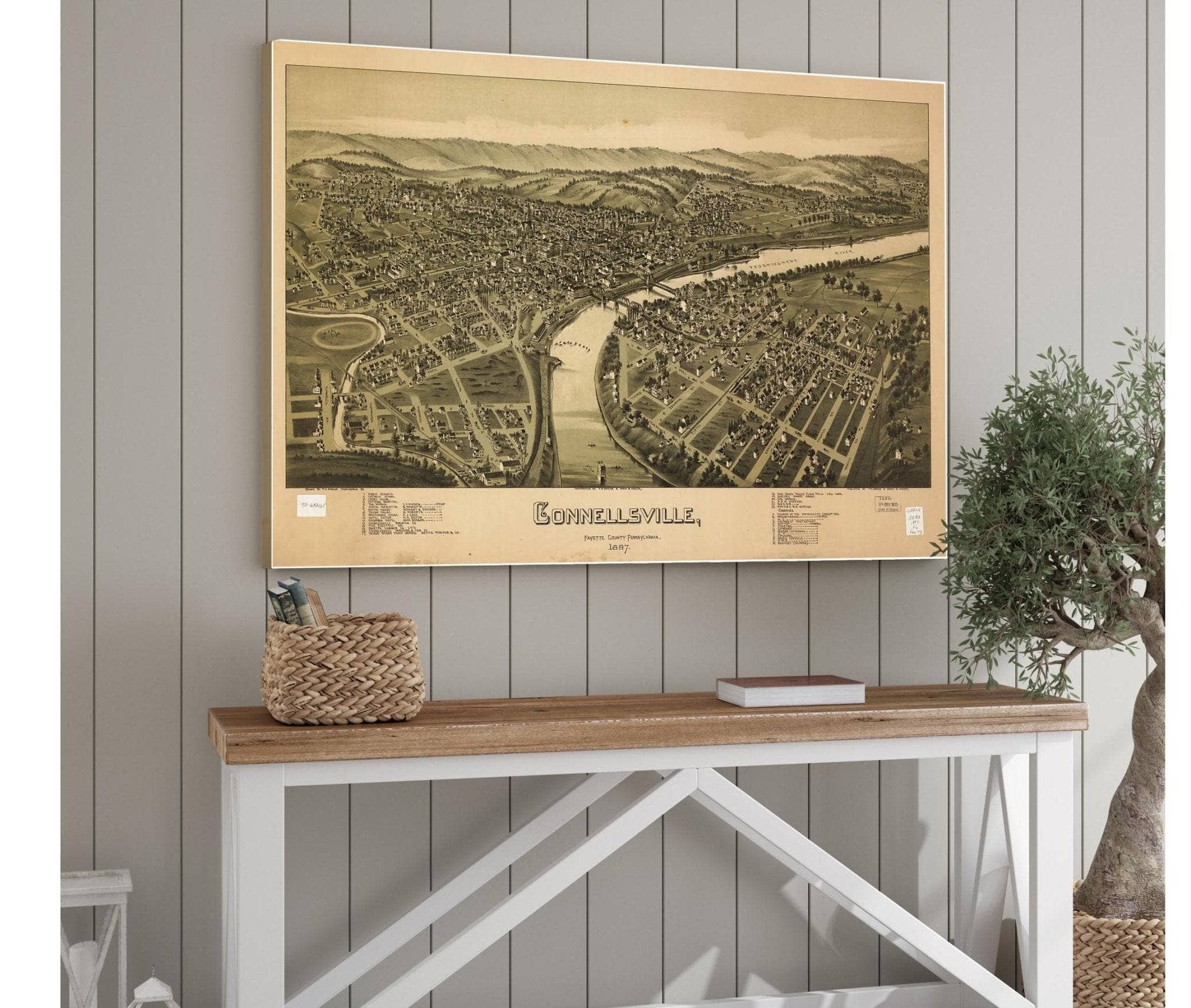 Connellsville Fayette County Pennsylvania 1897 State Of Connecticut - Image 5