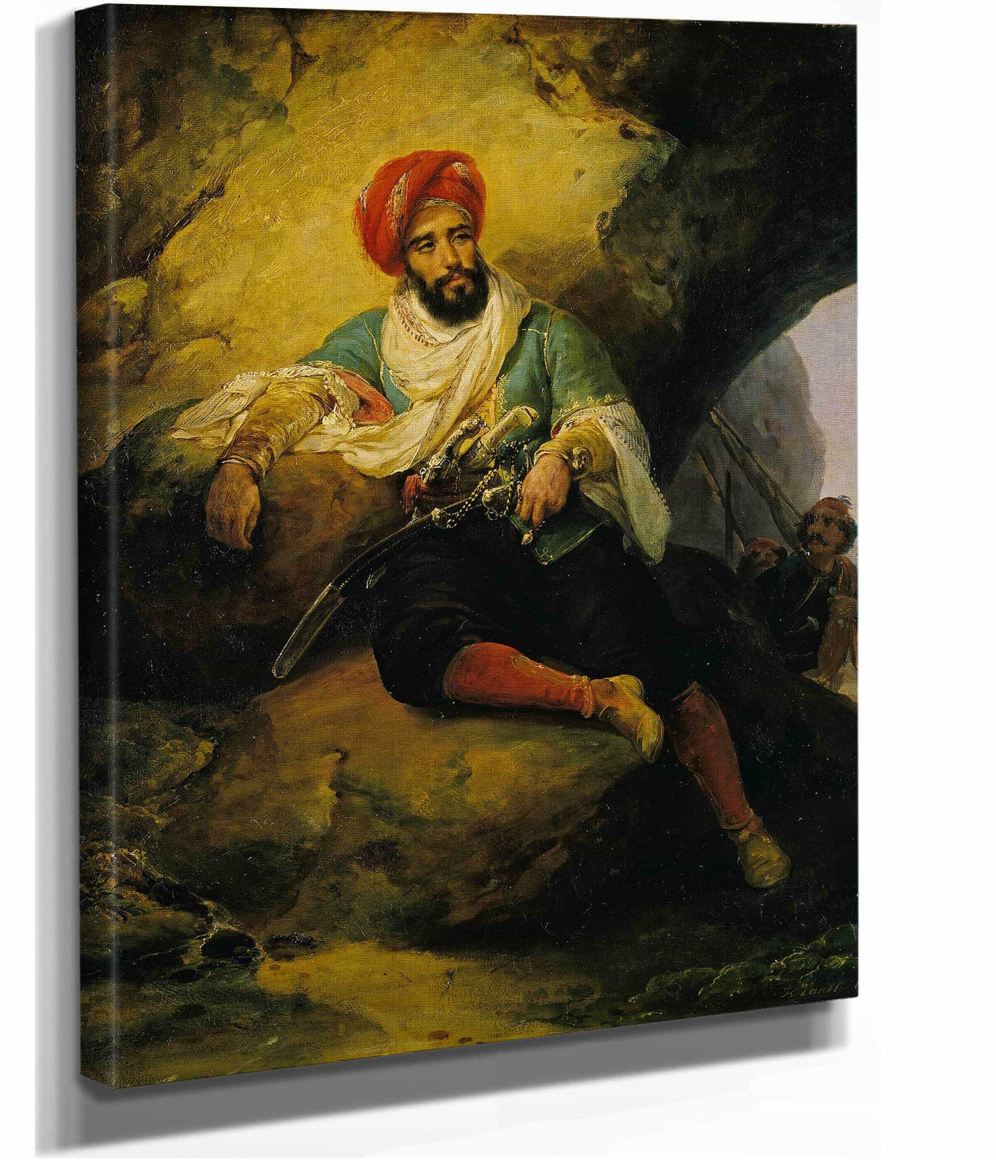 Conrad The Corsair by Horace Vernet - Image 2