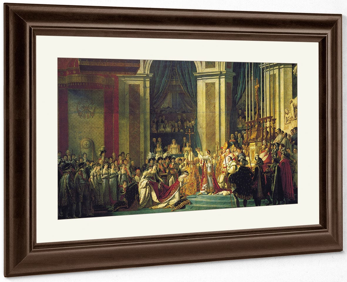 Consecration Of The Emperor Napoleon I And Coronation Of The Empress Josephine 1807 By Jacques Louis David - Image 5