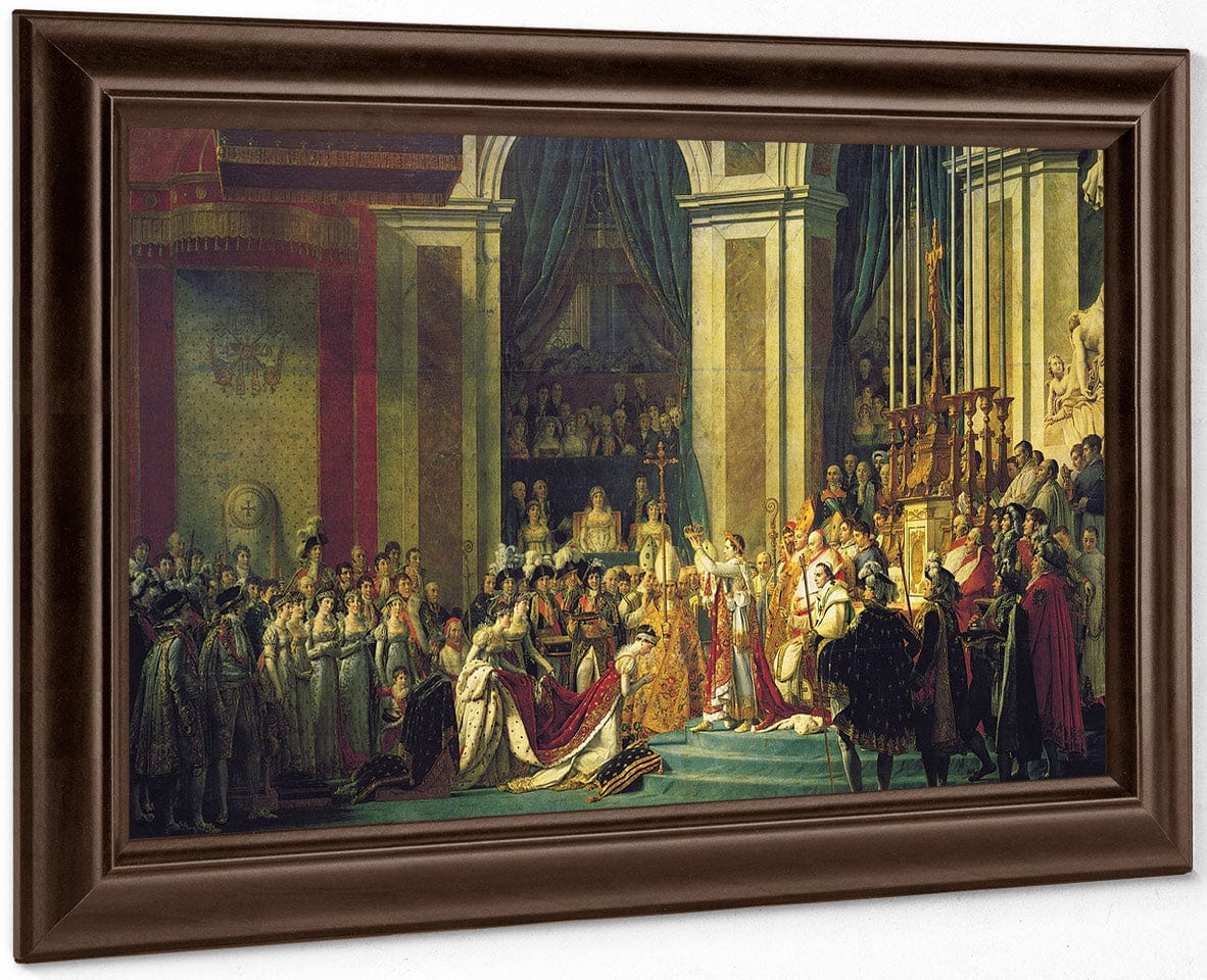 Consecration Of The Emperor Napoleon I And Coronation Of The Empress Josephine 1807 By Jacques Louis David - Image 6