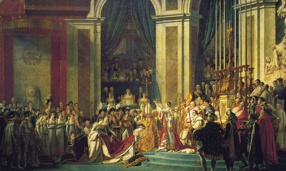 Consecration Of The Emperor Napoleon I And Coronation Of The Empress Josephine 1807 By Jacques Louis David - Image 7