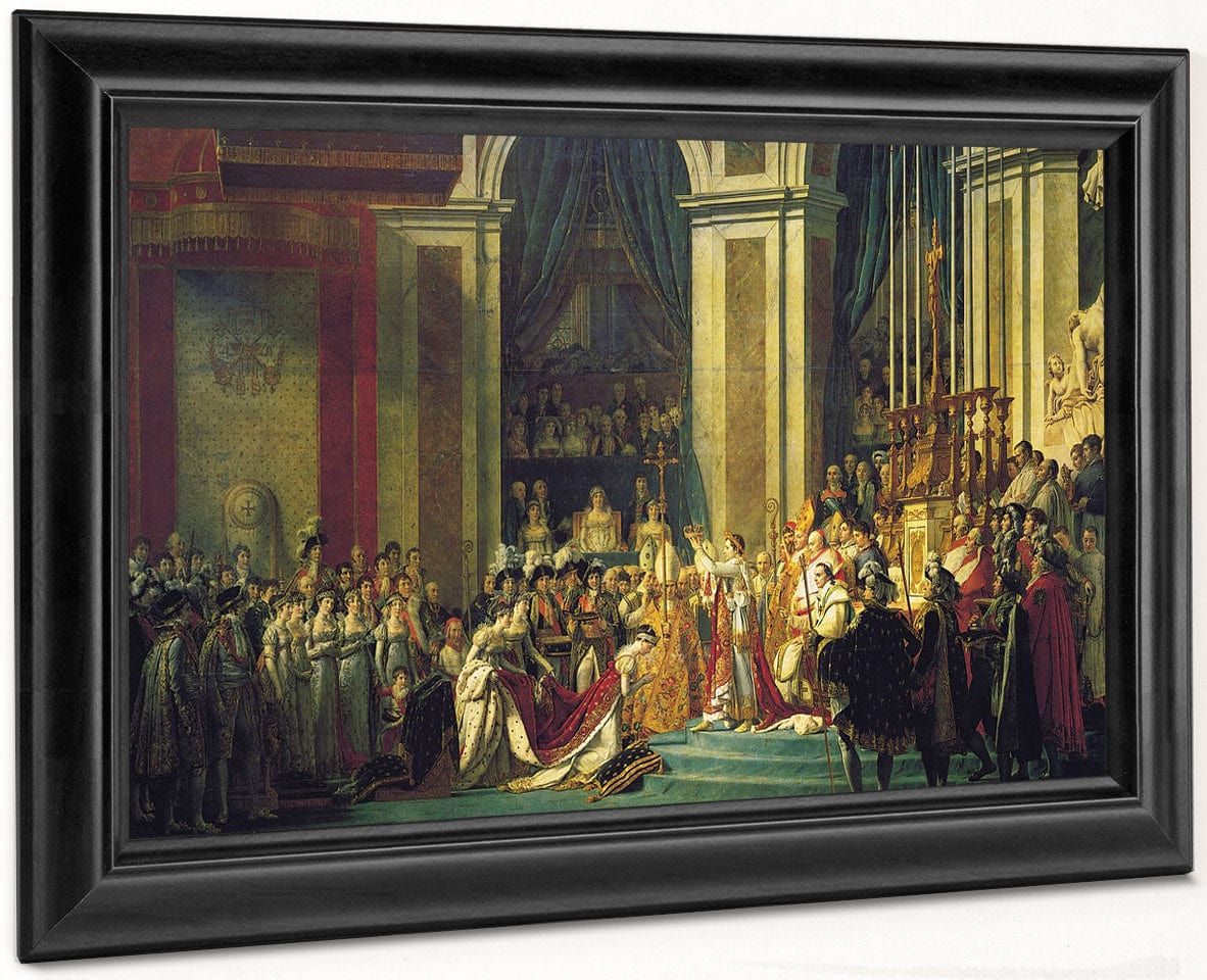 Consecration Of The Emperor Napoleon I And Coronation Of The Empress Josephine 1807 By Jacques Louis David - Image 8