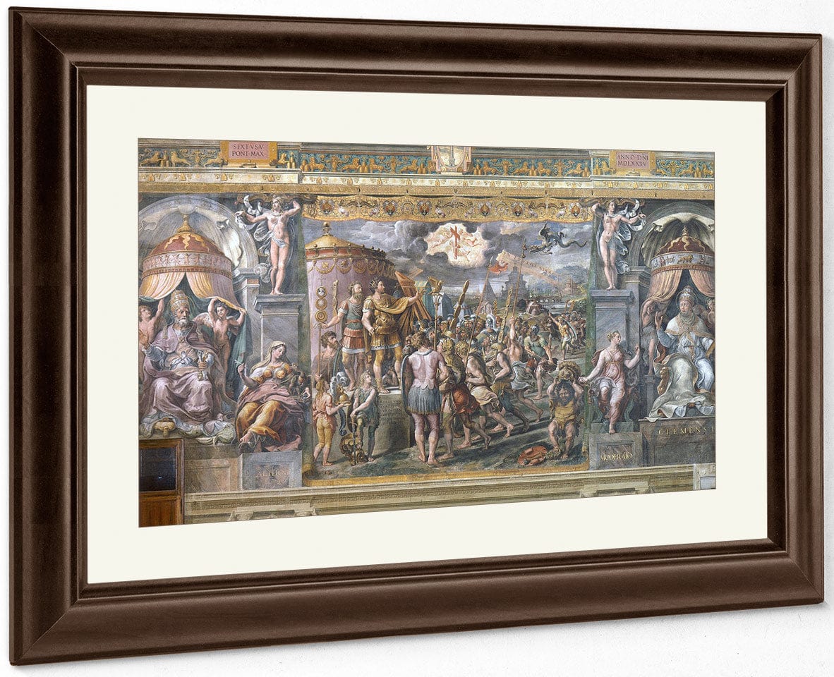 Constantine's Vision Of The Cross By Raphael - Image 3