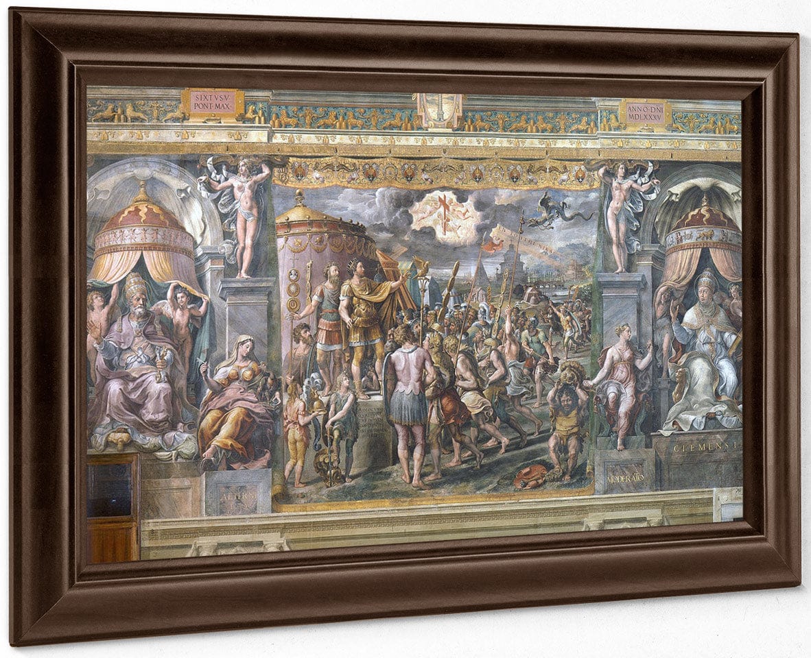 Constantine's Vision Of The Cross By Raphael - Image 4