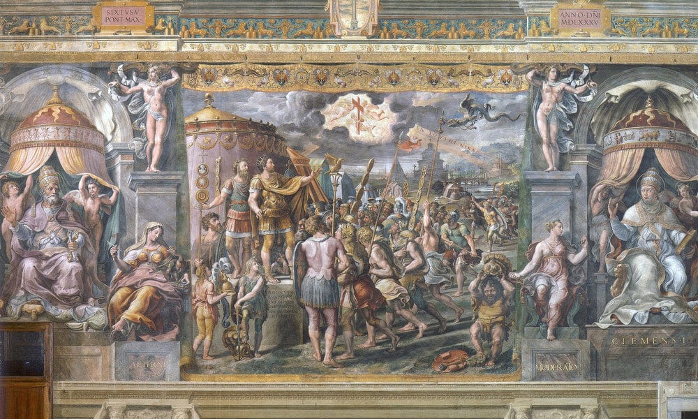 Constantine's Vision Of The Cross By Raphael - Image 5