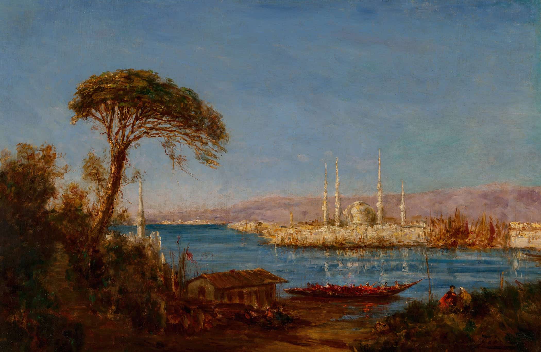 Constantinople by Felix Ziem - Image 2
