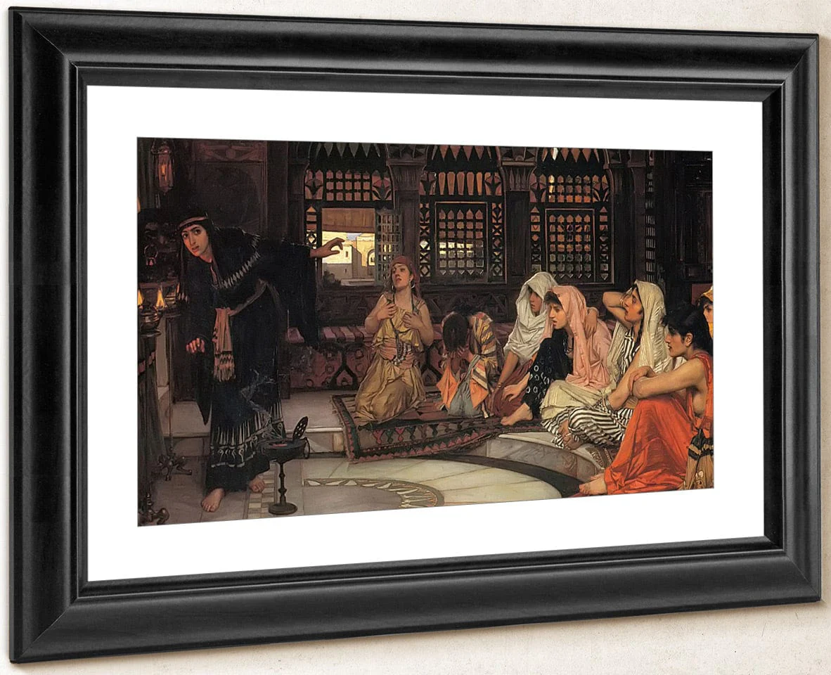 Consulting The Oracle By John Waterhouse - Image 4