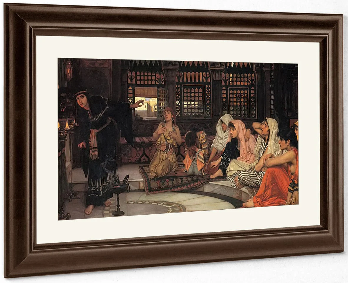Consulting The Oracle By John Waterhouse - Image 5