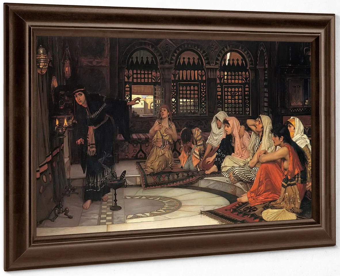 Consulting The Oracle By John Waterhouse - Image 6