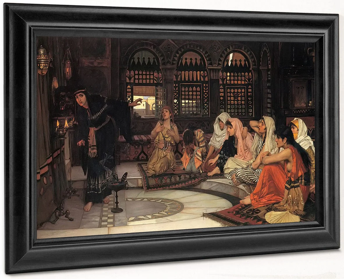 Consulting The Oracle By John Waterhouse - Image 8